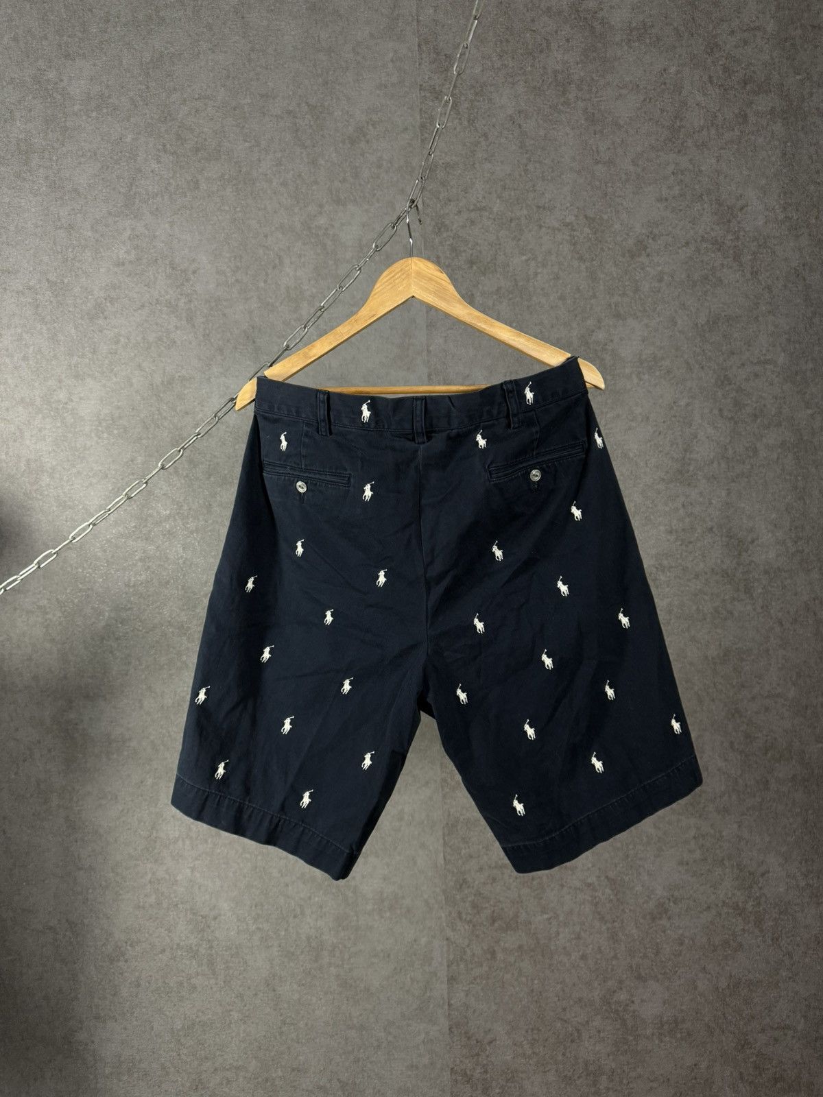 Polo Ralph Lauren Polo Ralph Lauren designer monogram shorts Size US 34 / EU 50 - 6 Thumbnail