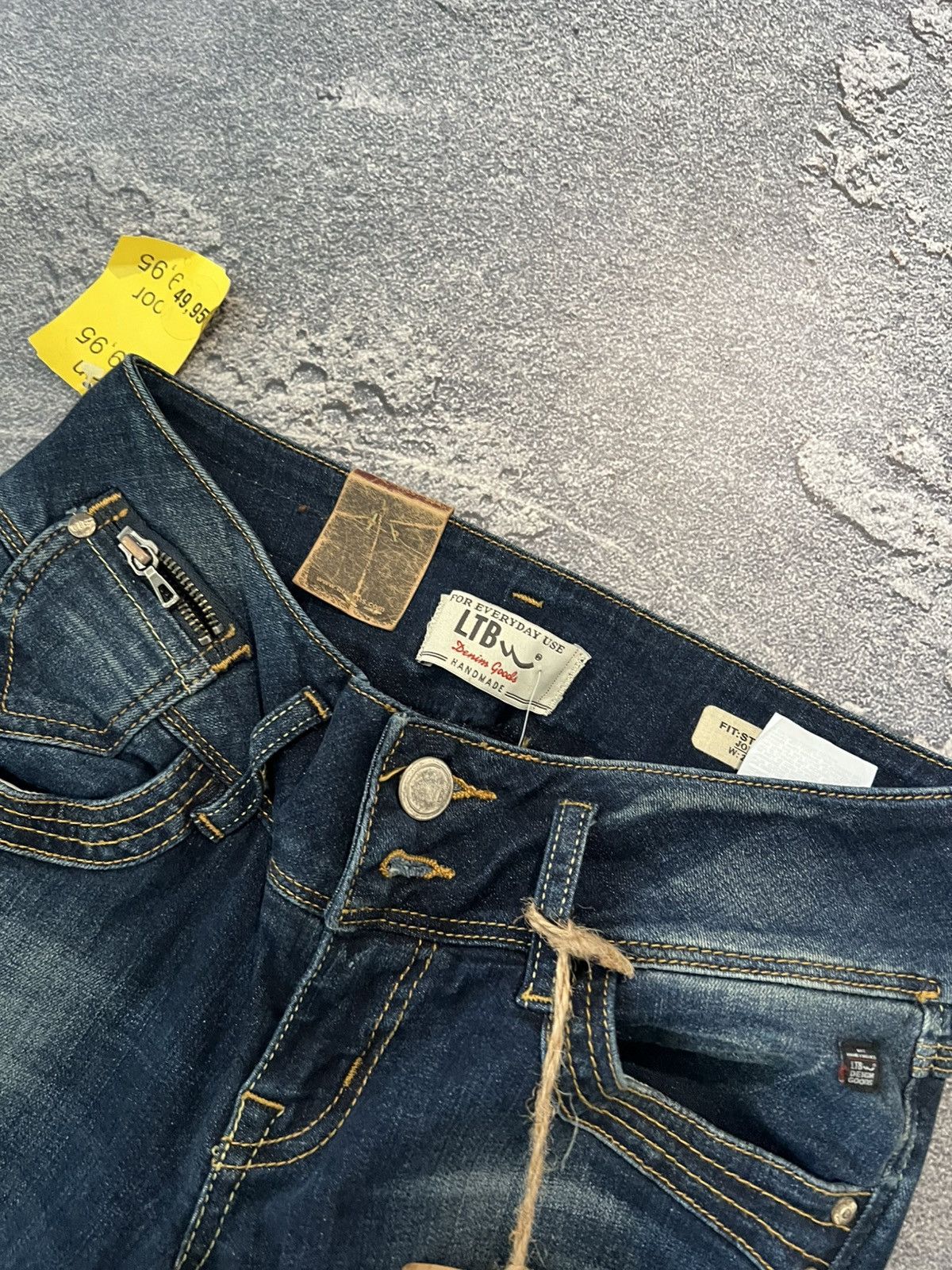 Vintage RARE Vintage LTB Skinny Underground Jeans Size US 27 - 5 Thumbnail