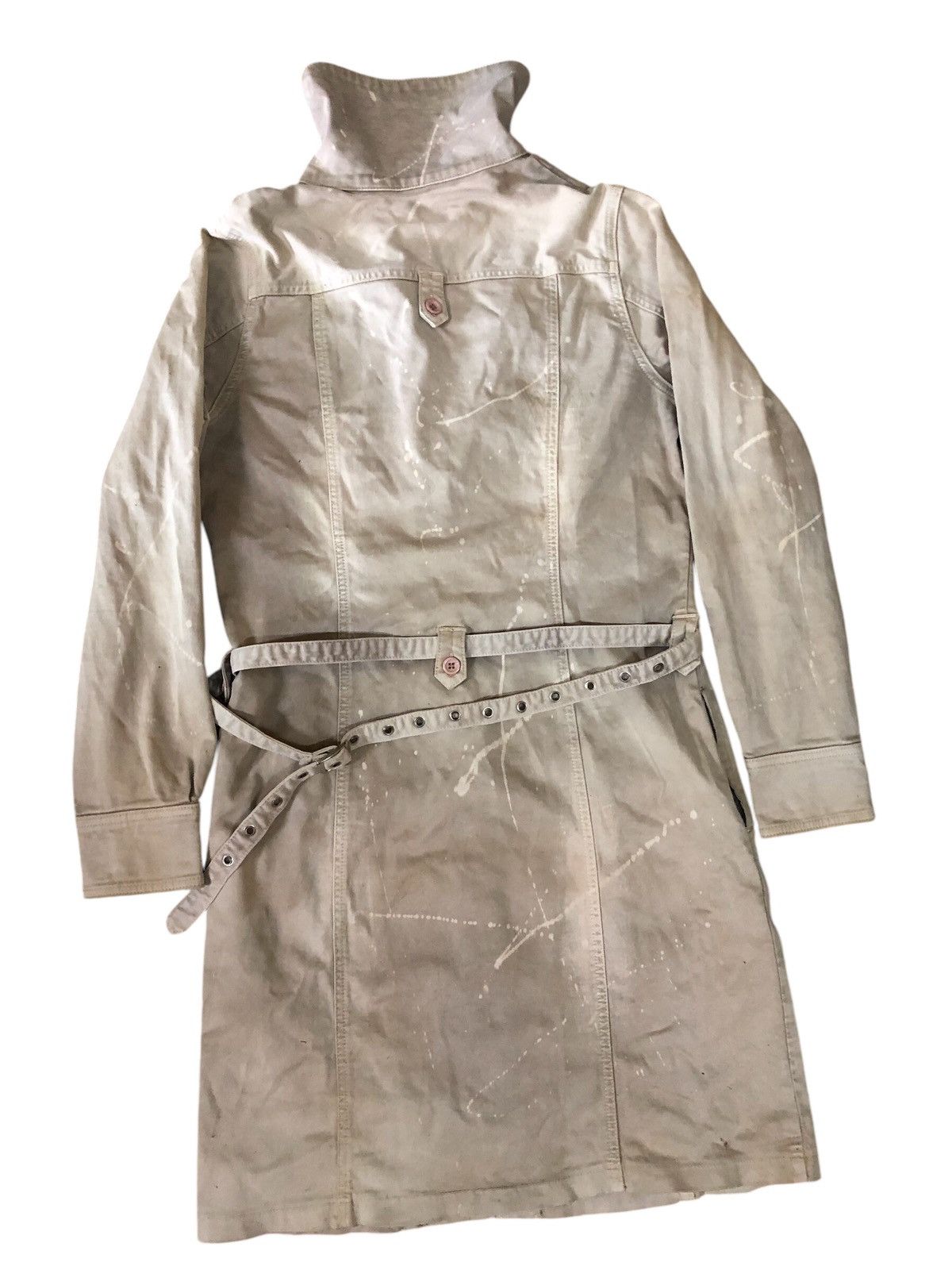 Hysteric Glamour × Japanese Brand Algonquins punk rockabilly Belt TrencCoat Size S / US 4 / IT 40 - 2 Thumbnail