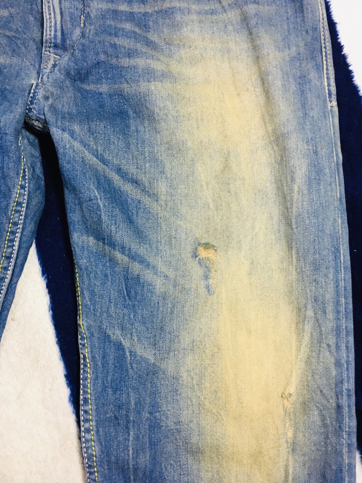 Diesel Diesel Distressed Jeans (16) Size US 37 - 18 Thumbnail