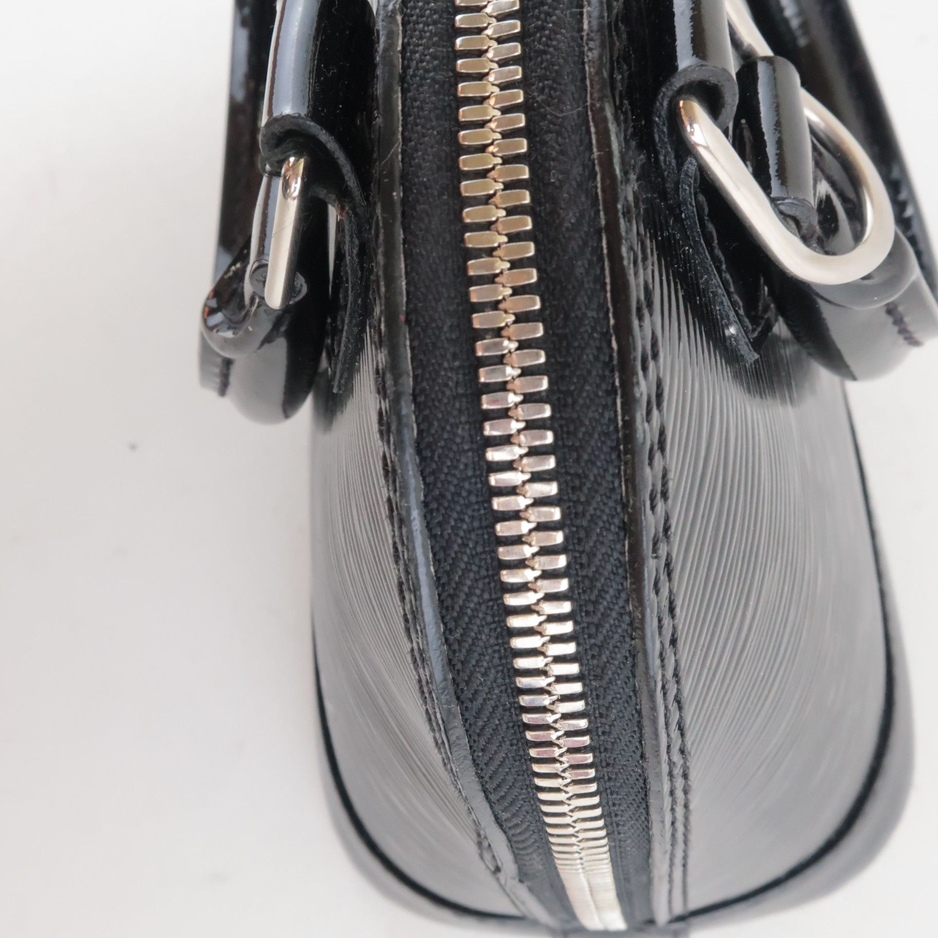 Louis Vuitton Louis Vuitton Black Noir Epi Electric Alma BB Bag Size ONE SIZE - 8 Thumbnail