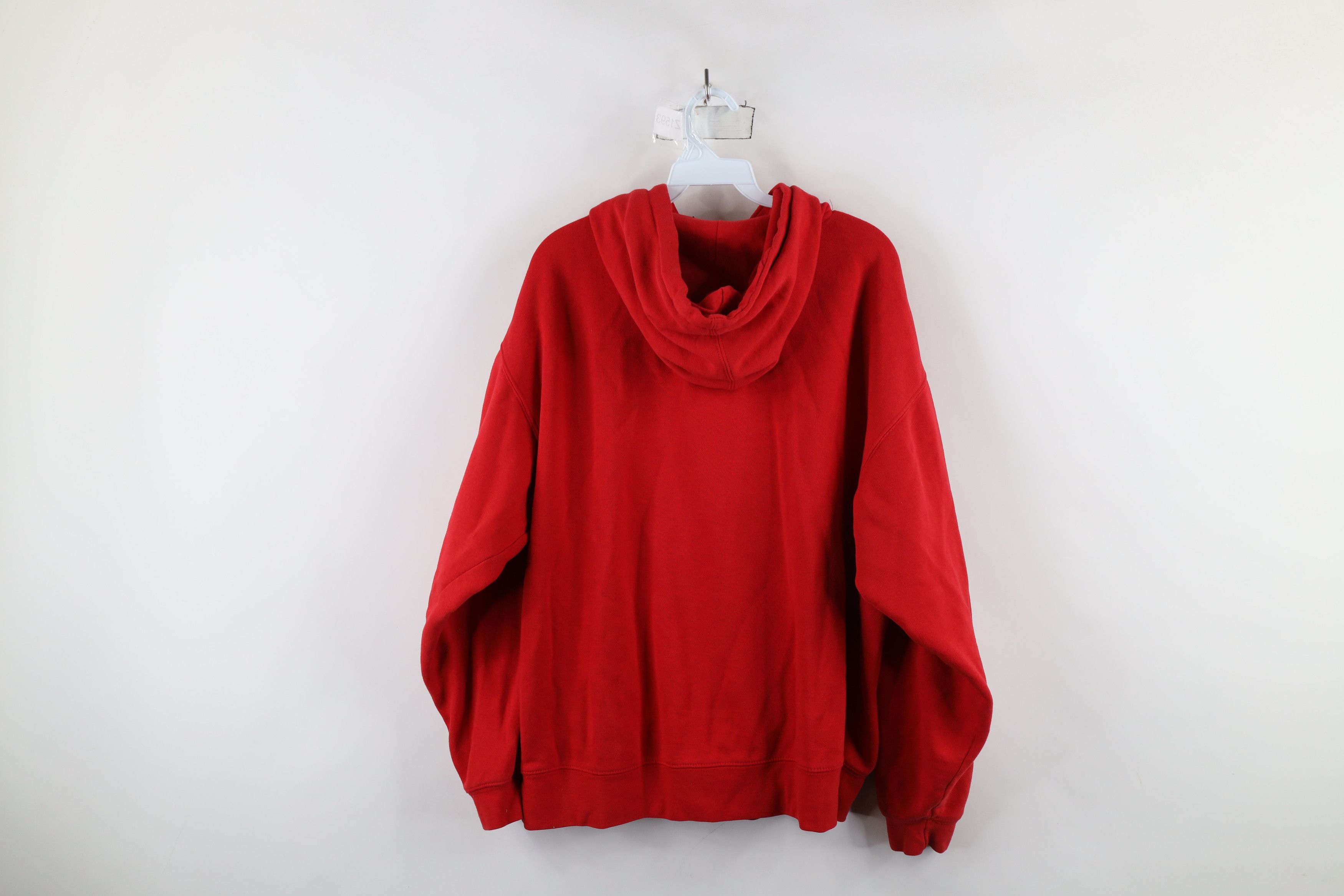 Vintage Vintage 90s Spell Ohio State University Football Hoodie Red Size ONE SIZE - 11 Thumbnail