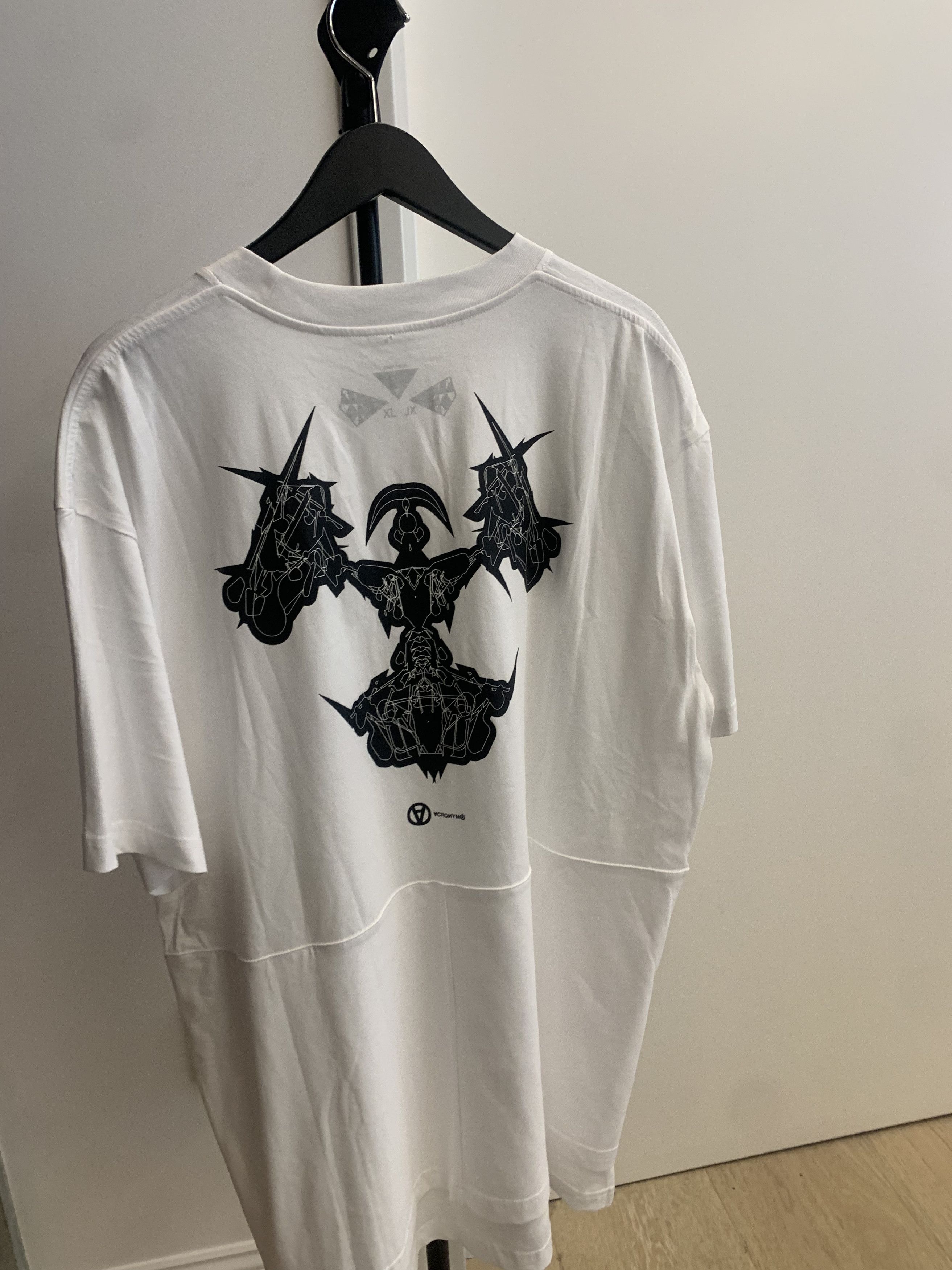 image of Acronym White Tee, Men's (Size XL)