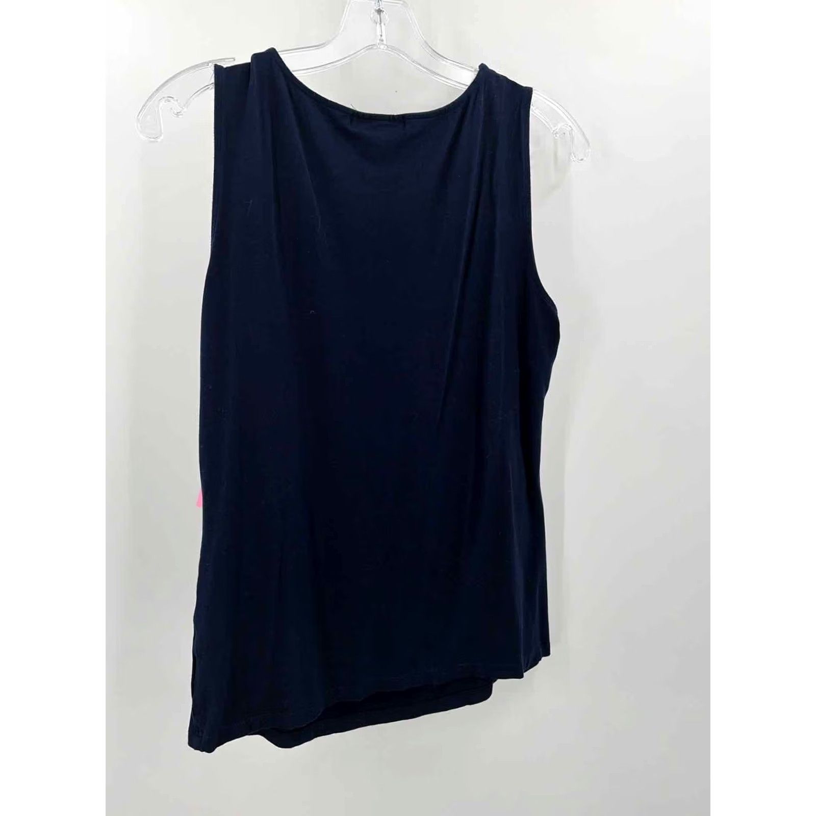 Vintage Lauren Navy Tank Top Large Size L / US 10 / IT 46 - 3 Thumbnail