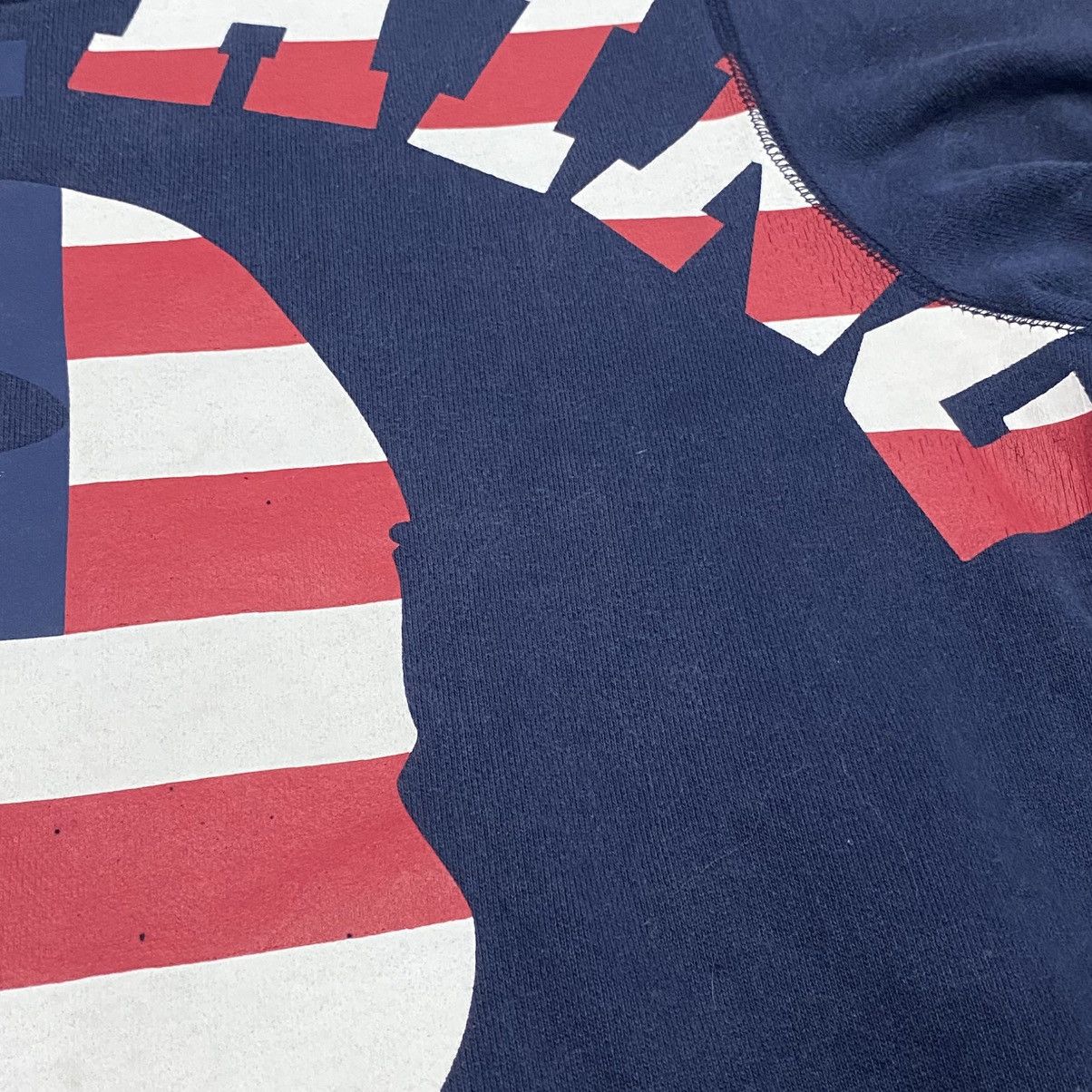 Bape Bape Flag Big Logo Navy Crewneck Size S / US 4 / IT 40 - 5 Thumbnail