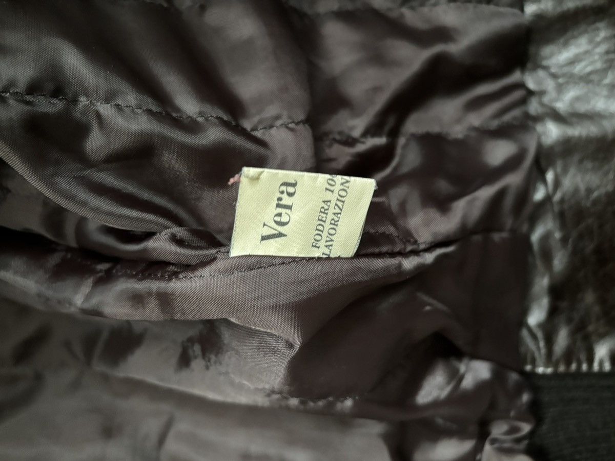 Other Emanuele Curci Women’s Leather Bomber Jacket Made in Italy Size XL / US 12-14 / IT 48-50 - 23 Thumbnail