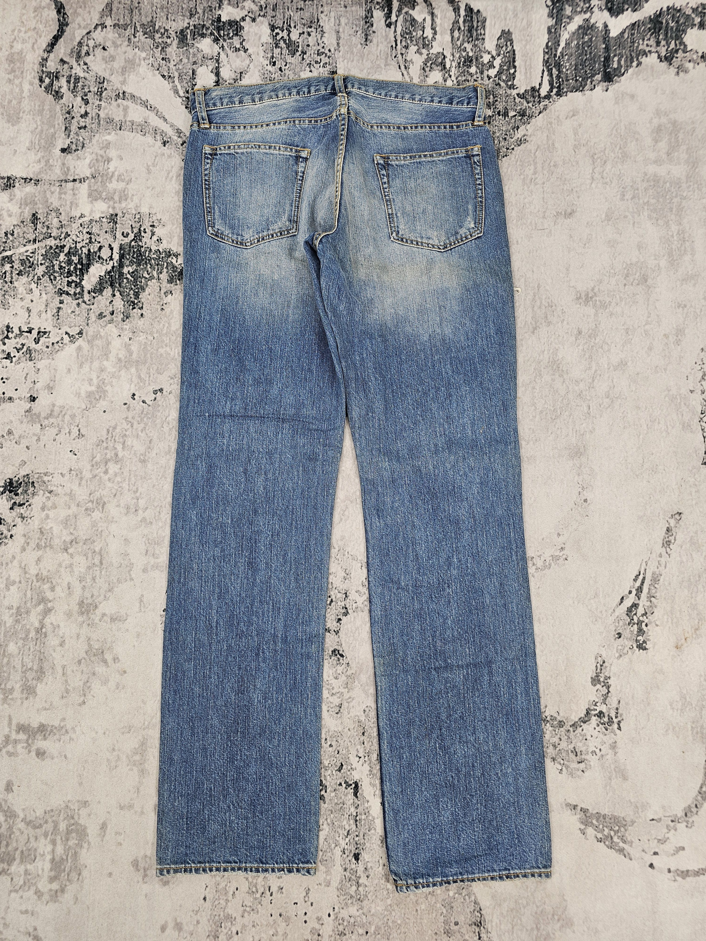 MOUSSY AZUL By Moussy Distressed Rockers Design Jean JB0299 Size 34 Size US 34 / EU 50 - 2 Thumbnail