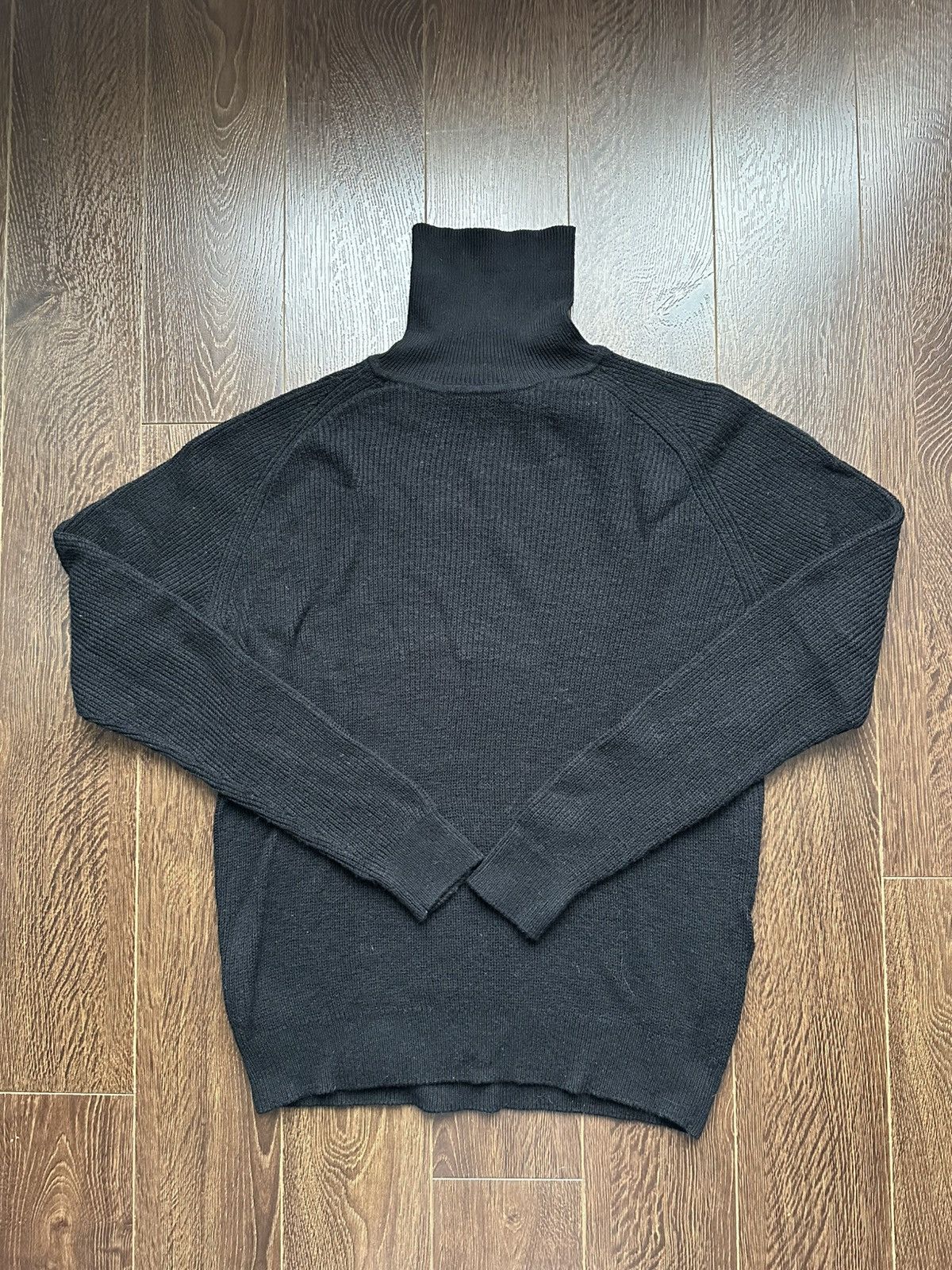 Muji Muji Black Turtleneck Size US XL / EU 56 / 4 - 1 Thumbnail