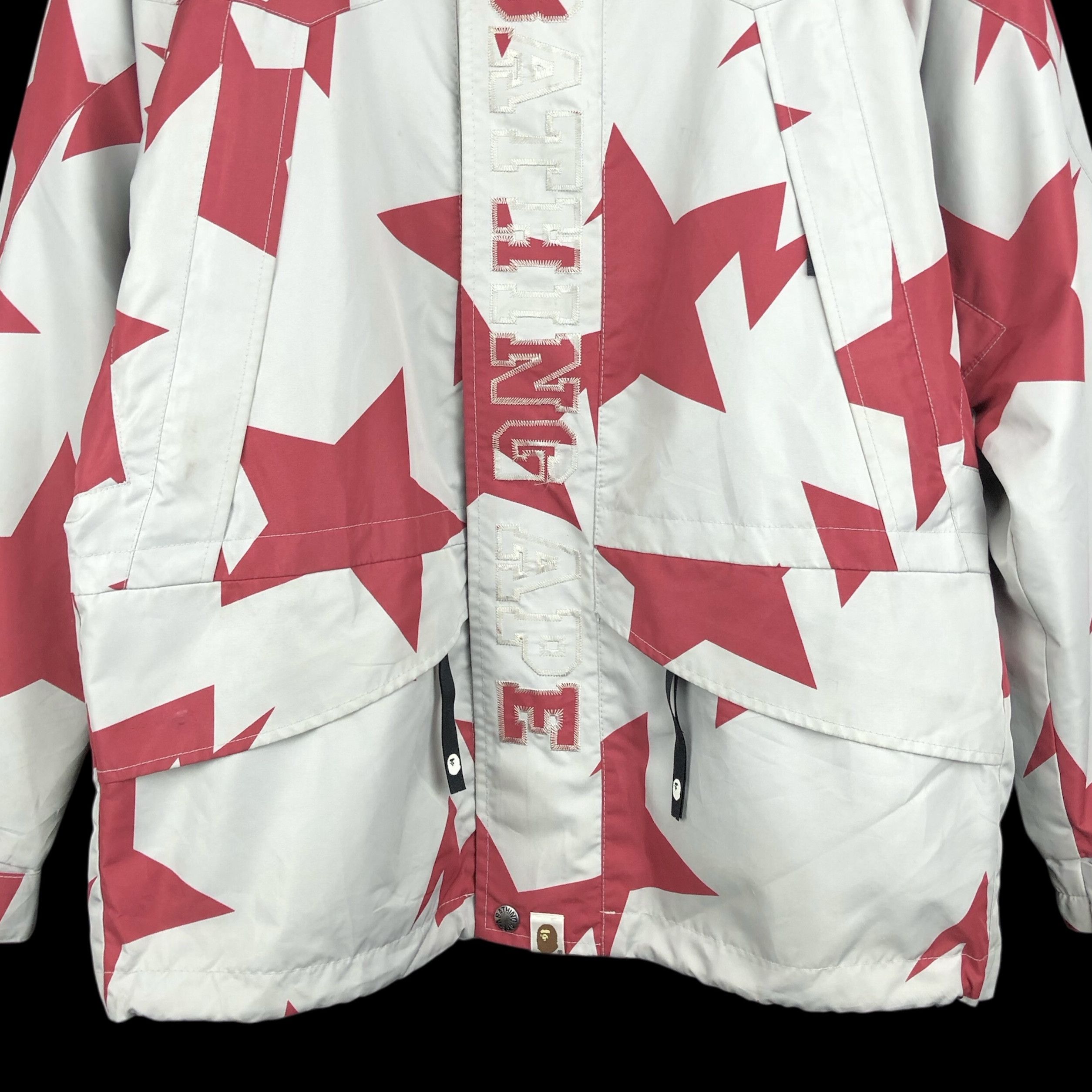 Bape BAPE Red Sta Camo Snowboard Jacket | Rare | S Size US S / EU 44-46 / 1 - 6 Thumbnail