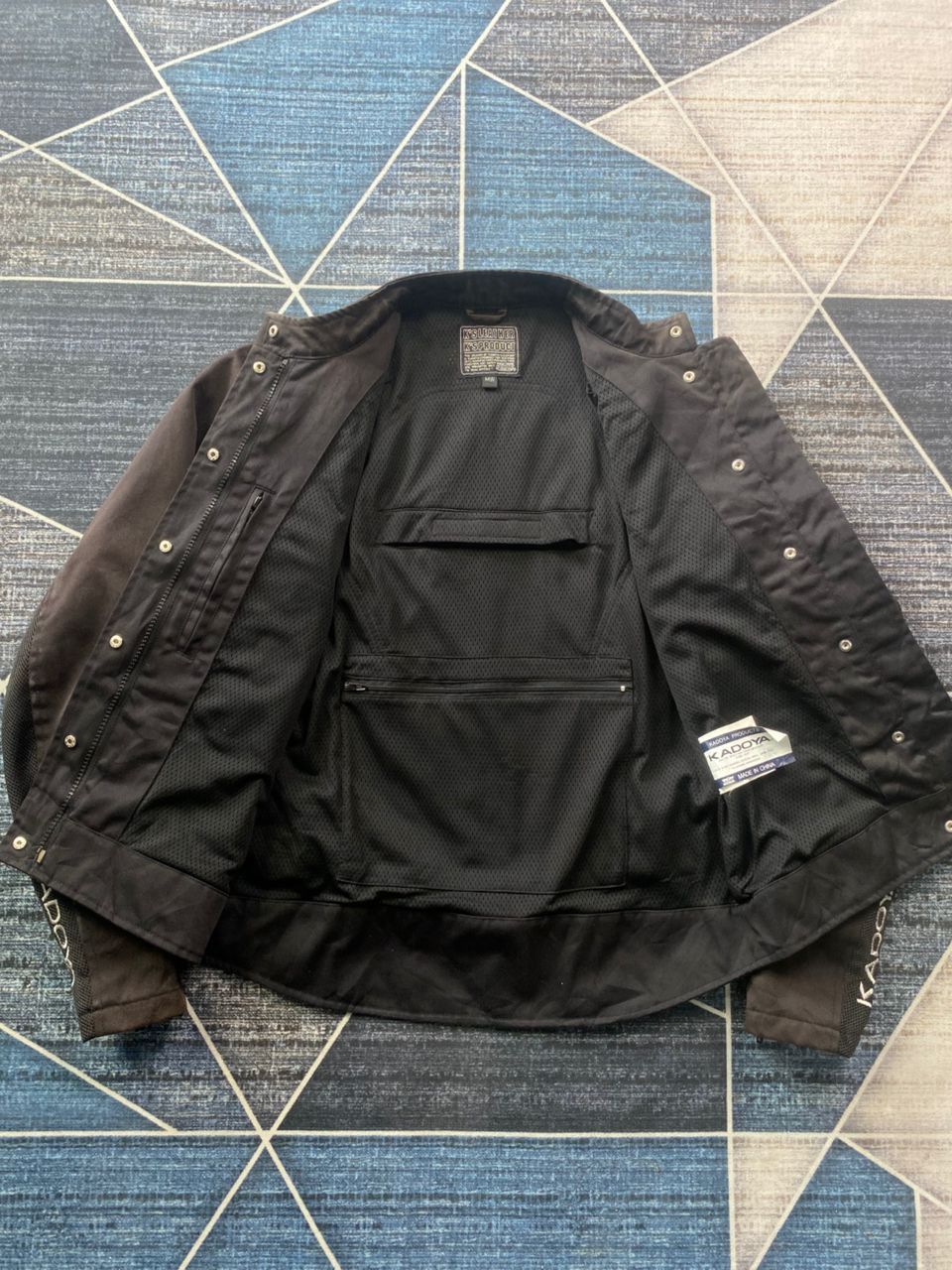 Japanese Brand × Kadoya Kadoya Sun Faded Biker Jacket Size M / US 6-8 / IT 42-44 - 11 Thumbnail