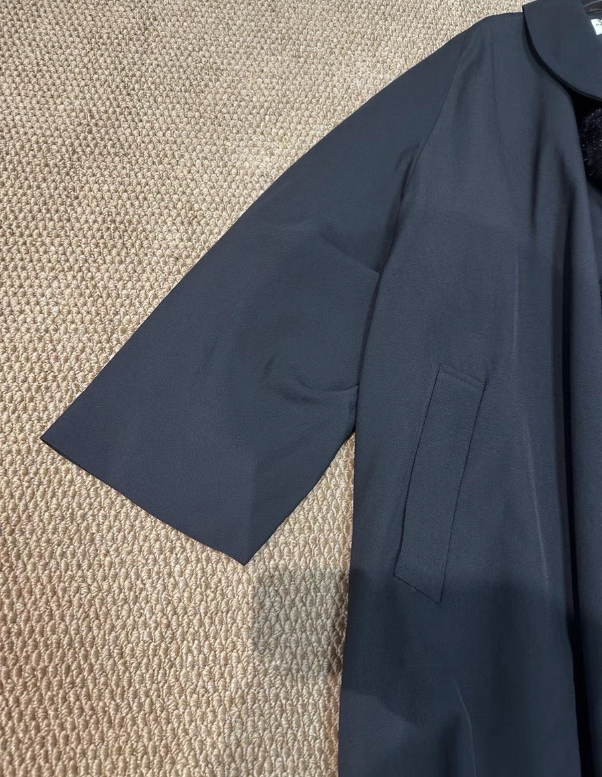 Comme des Garcons Comme des Garçons Furry Collar Deconstructed Long Coat K23 Size US L / EU 52-54 / 3 - 5 Thumbnail