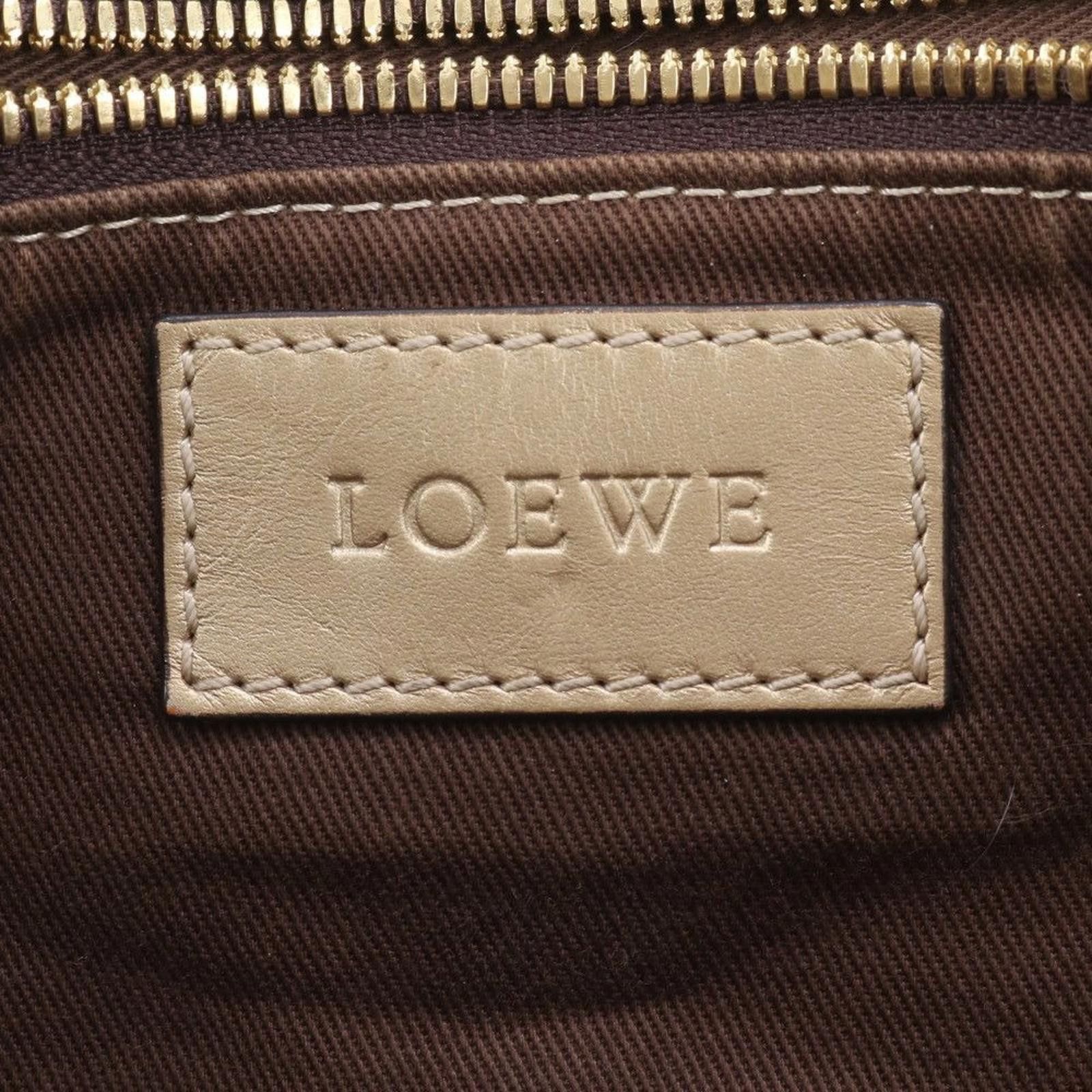 Loewe Loewe - Beige Canvas and Leather Tote Bag Size ONE SIZE - 5 Thumbnail