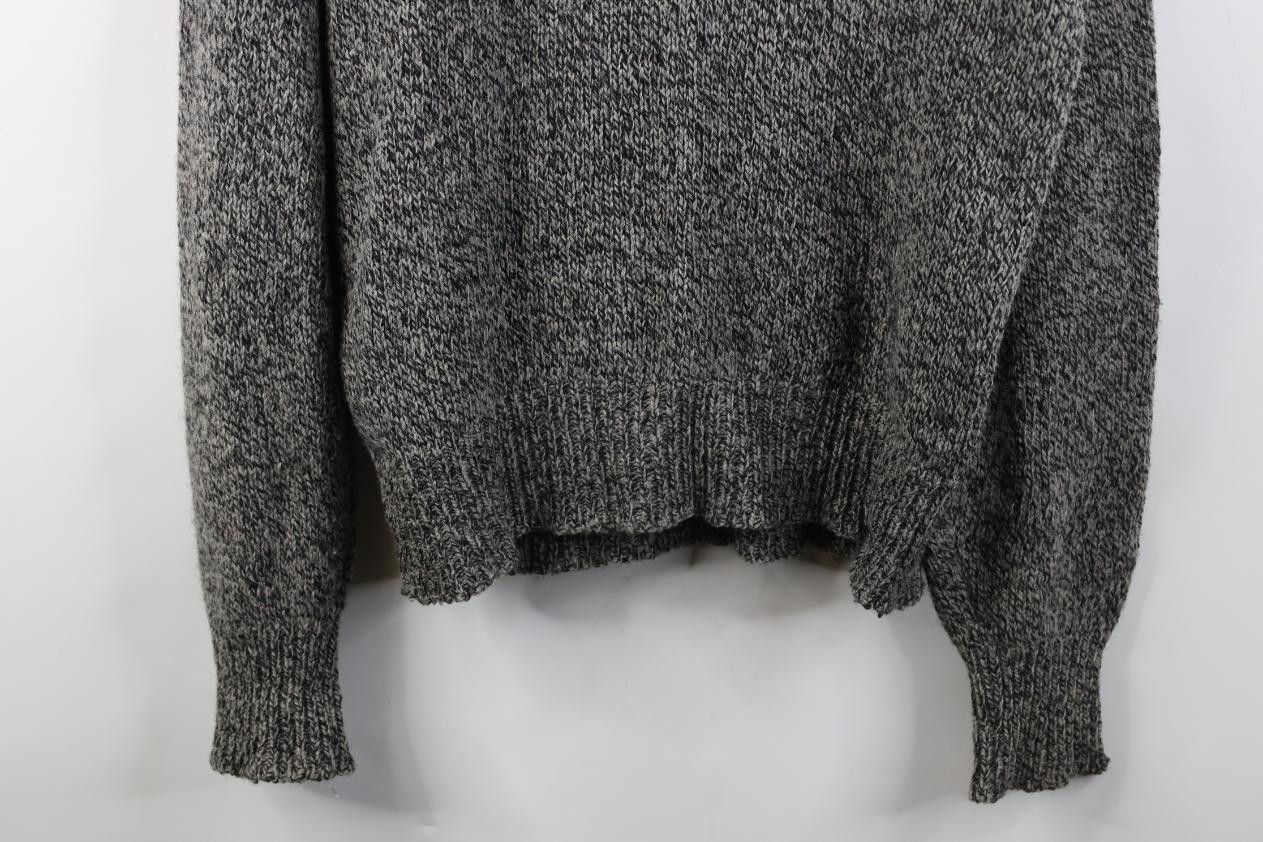 American Eagle Outfitters Vintage 90s American Eagle Blend Knit Shawl Sweater Gray USA Size US L / EU 52-54 / 3 - 3 Thumbnail