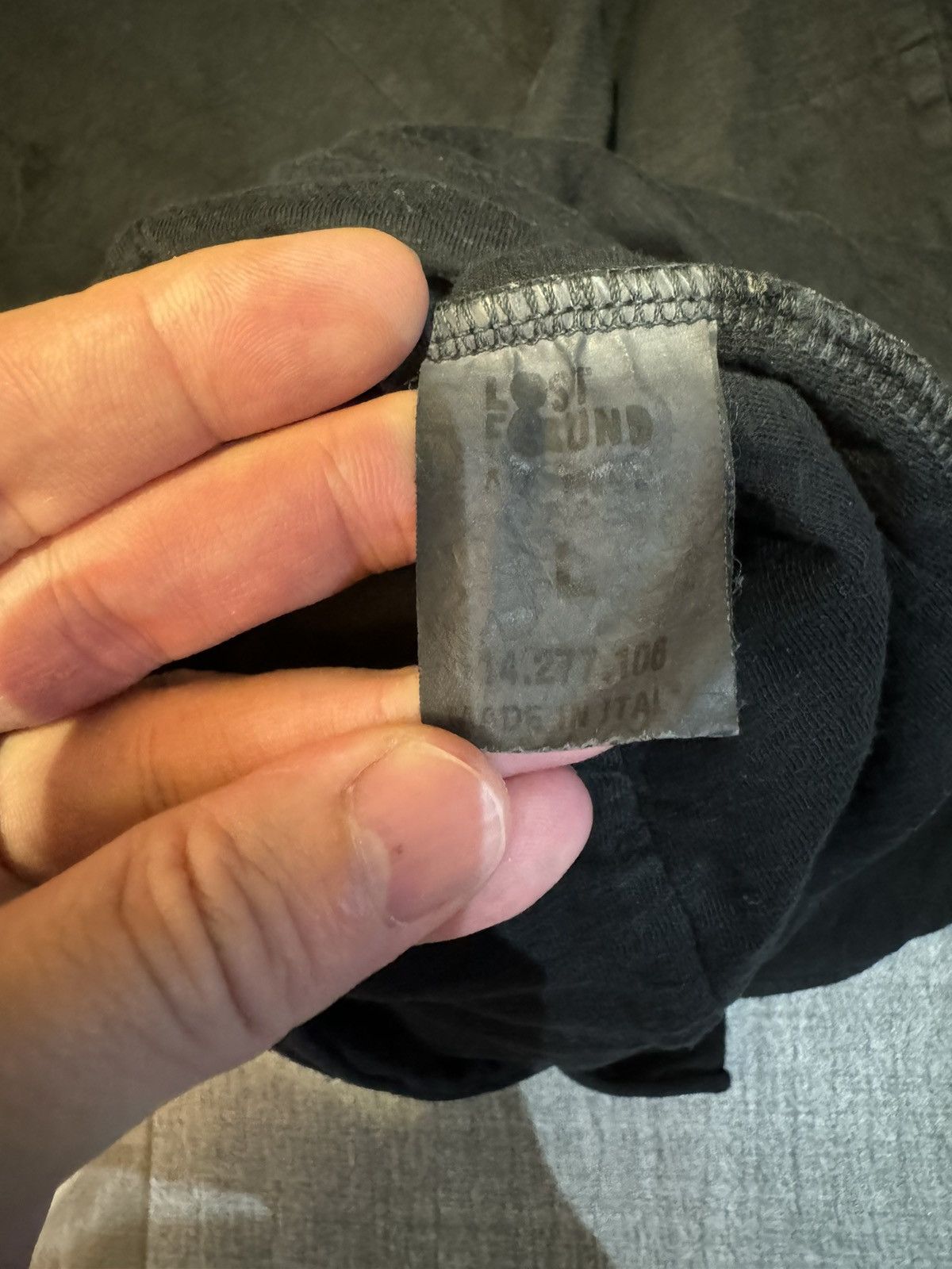 Lost & Found Ria Dunn LOST FOUND RIA DUNN half tshirt half sweatshirt long sleeve Size US L / EU 52-54 / 3 - 6 Thumbnail
