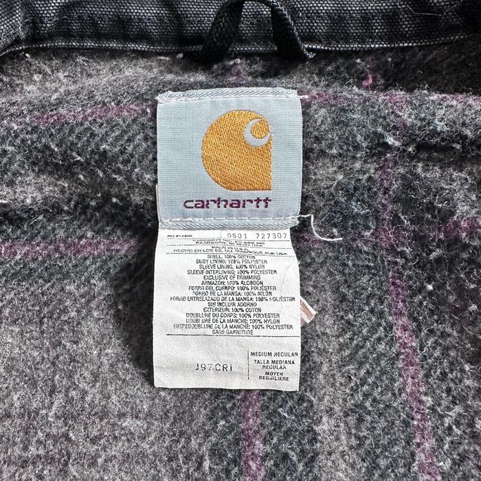 Vintage Carhartt detroit J97 CRI (Crimson) | Grailed