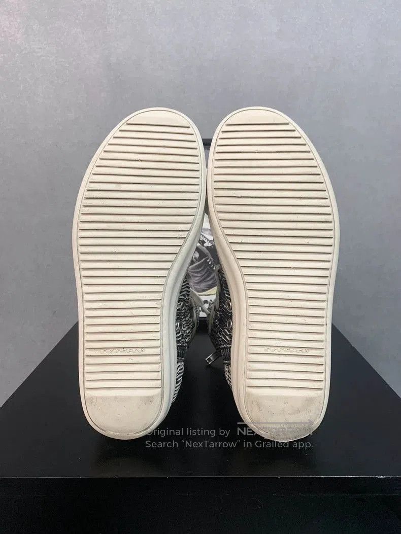 Rick Owens Rick Owens Black and White High. Size US 9 / EU 42 - 8 Thumbnail