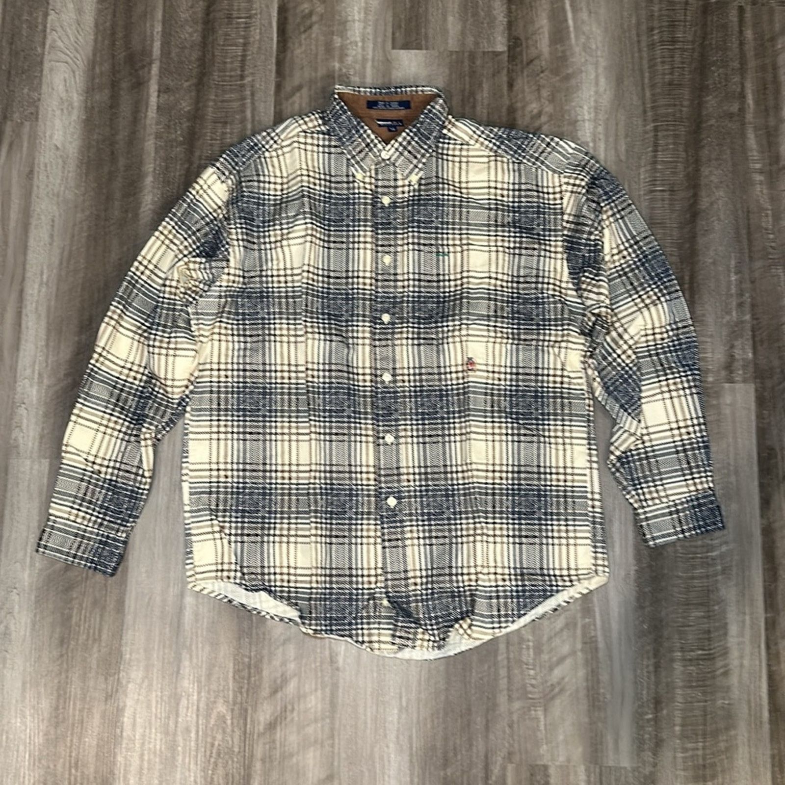 Tommy Hilfiger Tommy Hilfiger Vintage Long Sleeve Button Down - Large Size US L / EU 52-54 / 3 - 2 Thumbnail