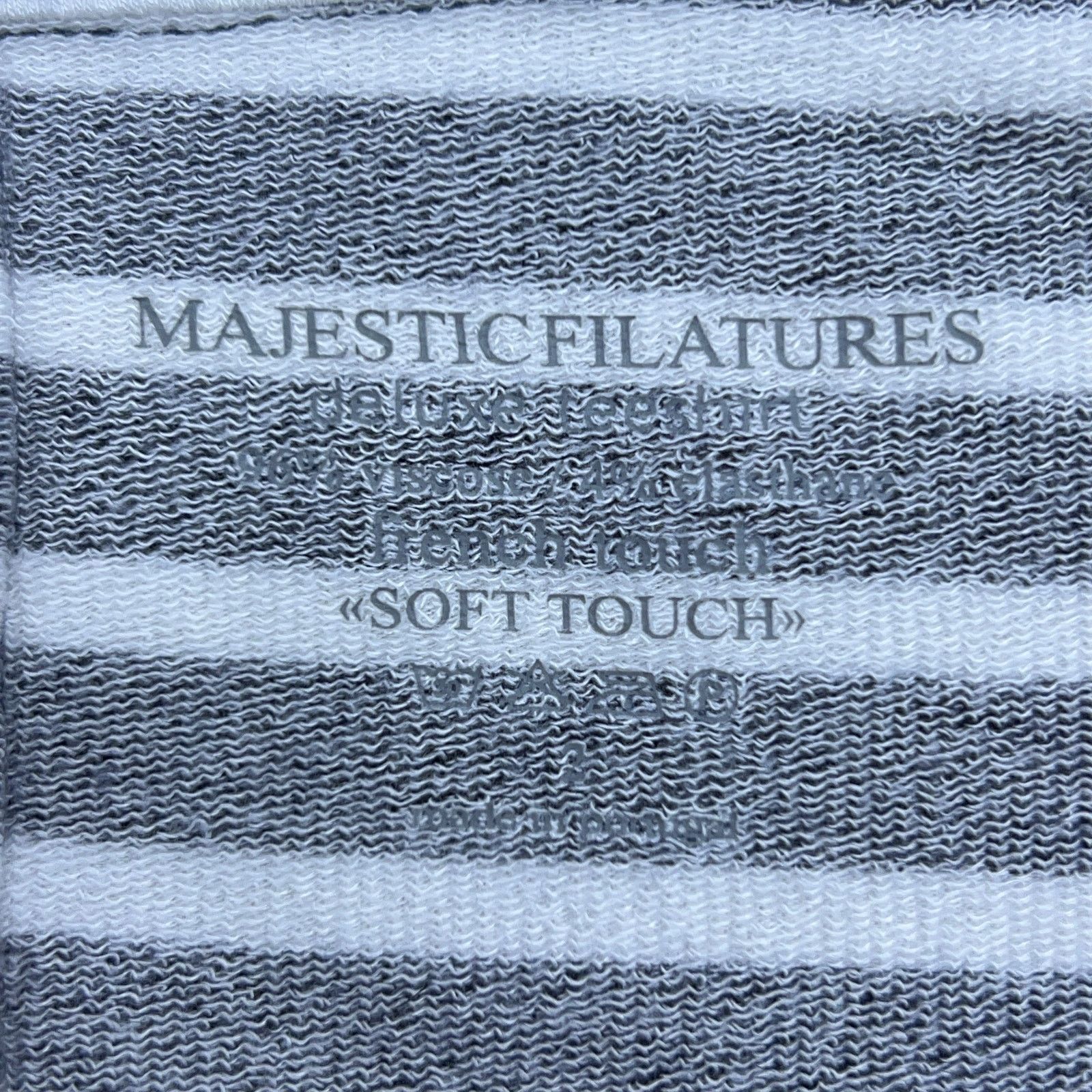 MAJESTIC FILATURES Majestic Filatures Size 2 US M Blazer Soft Touch Striped Size M / US 6-8 / IT 42-44 - 12 Thumbnail