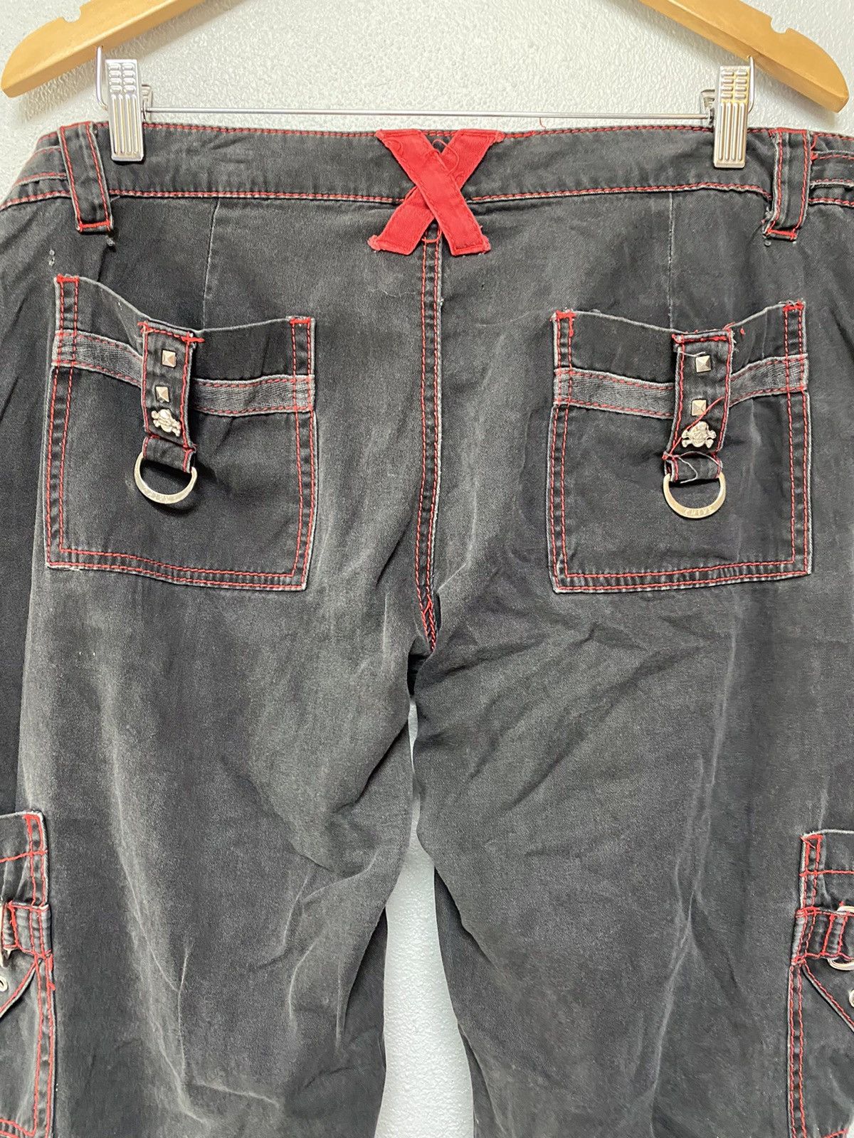 If Six Was Nine × Japanese Brand × Le Grande Bleu (L.G.B.) Tripp Nyc bondage zipper pants y2k band boy style Size US 39 - 7 Thumbnail