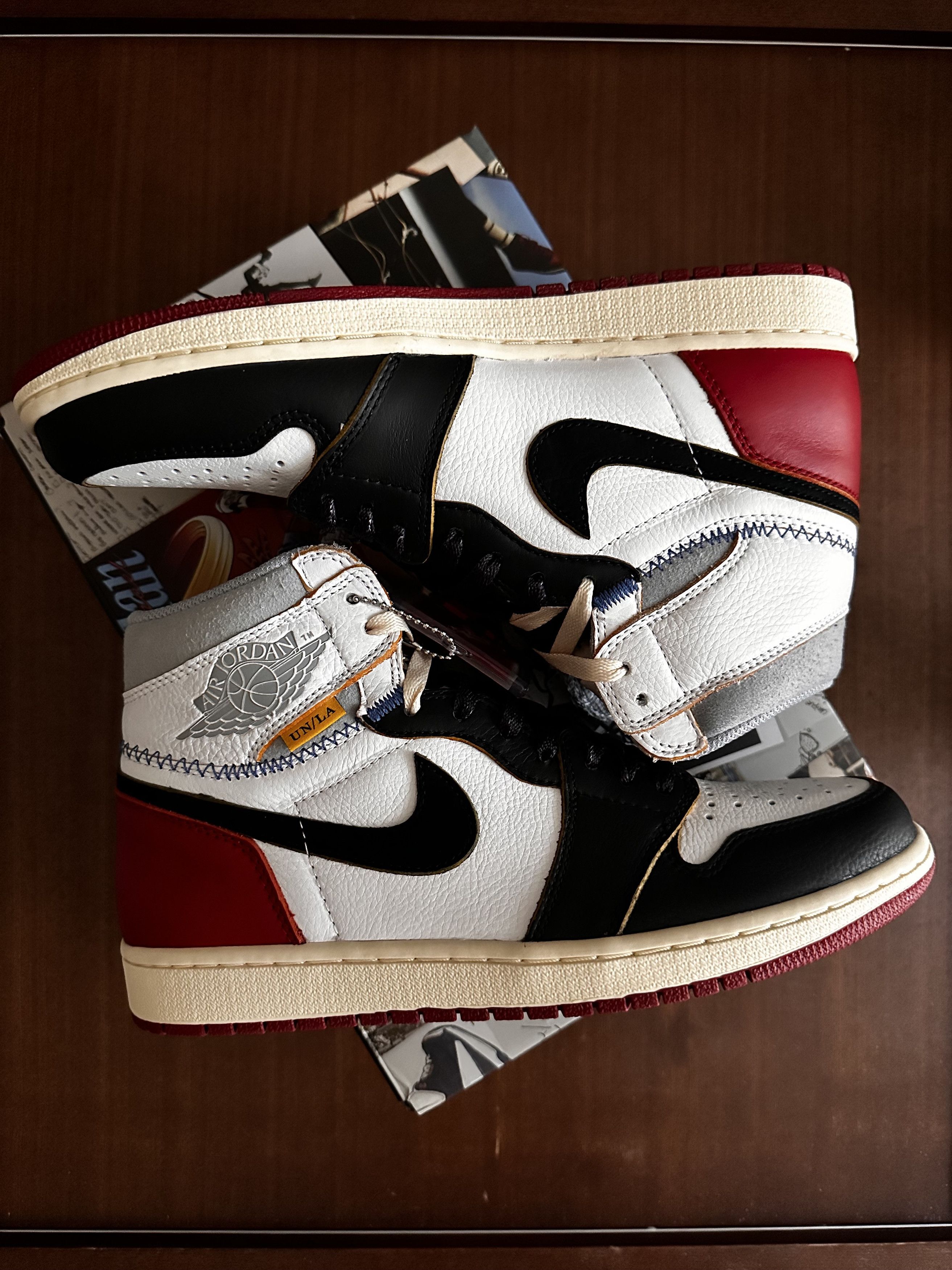 Jordan Brand × Union LA Jordan 1 Union “Black Toe” Size US 10 / EU 43 - 4 Thumbnail