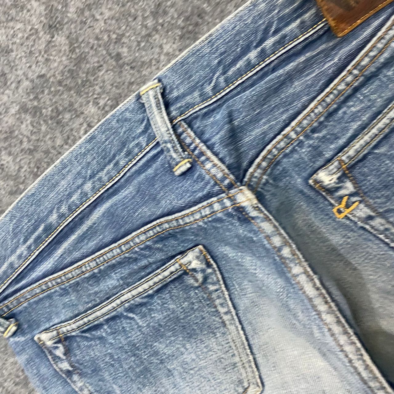 45rpm 💥Best Offer💥Vintage 45RPM Selvegde Distressed Denim Size US 30 / EU 46 - 15 Thumbnail