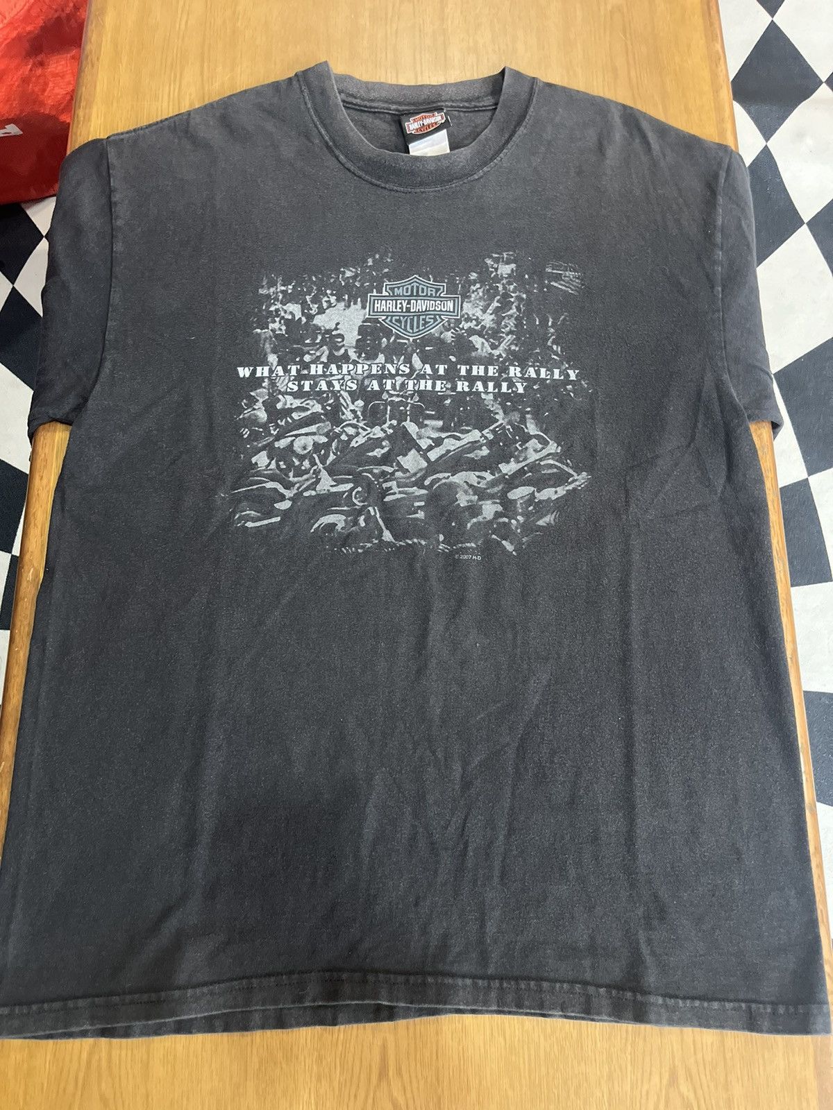 Harley Davidson Vintage Harley-Davidson RENO NEVADA 2007’s Tshirt Size US L / EU 52-54 / 3 - 4 Thumbnail