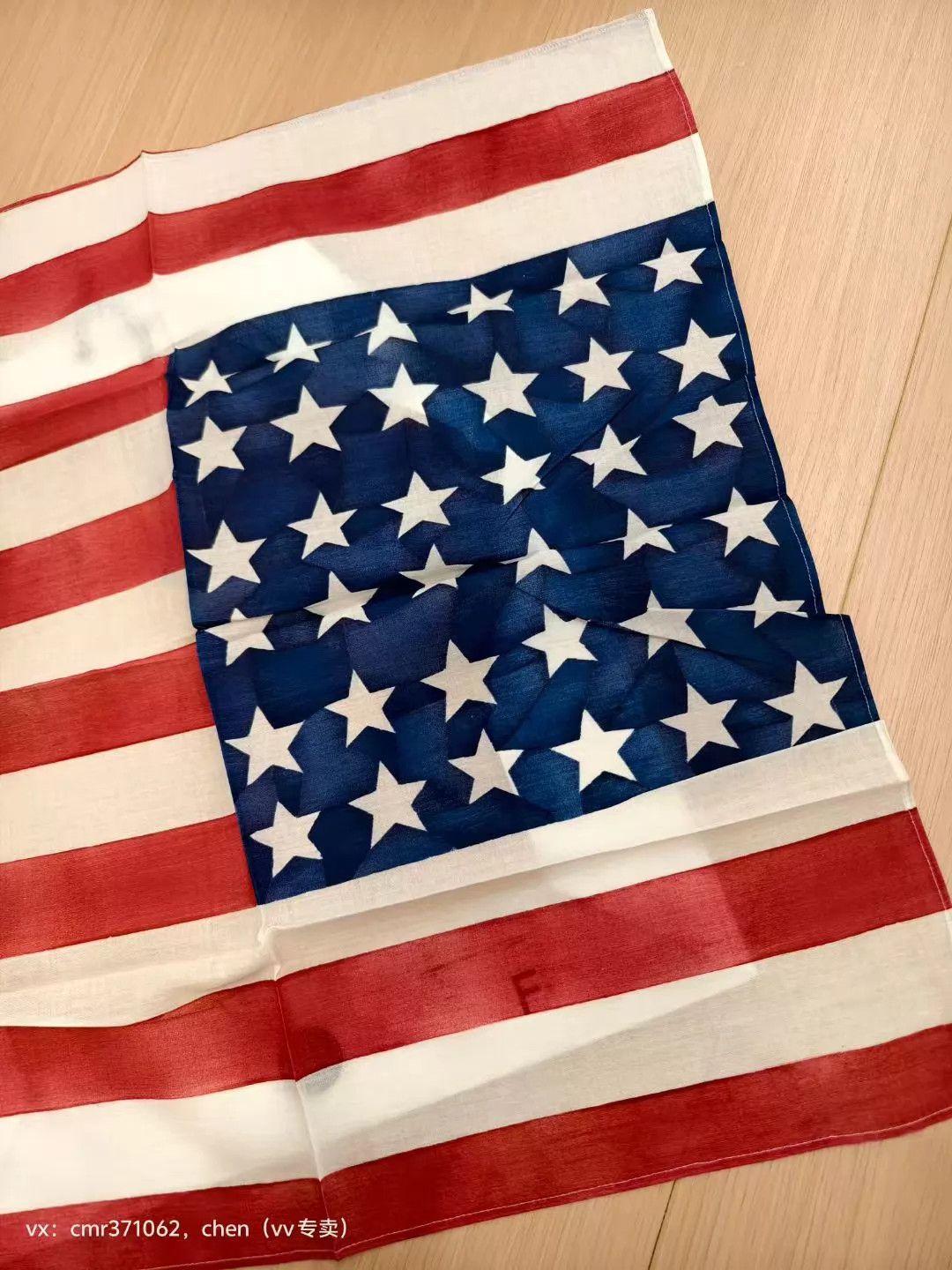 Visvim VISVIM 19AW BATTLEBORN STARS BANDANA New Katazurizome Dyed Size ONE SIZE - 2 Thumbnail