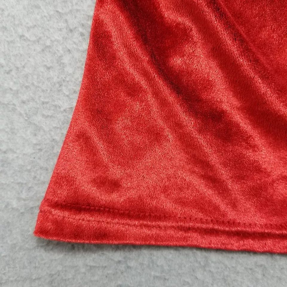 Other Rene Rofe Tank Top Womens Medium Red Velour Lingerie Size M / US 6-8 / IT 42-44 - 3 Thumbnail