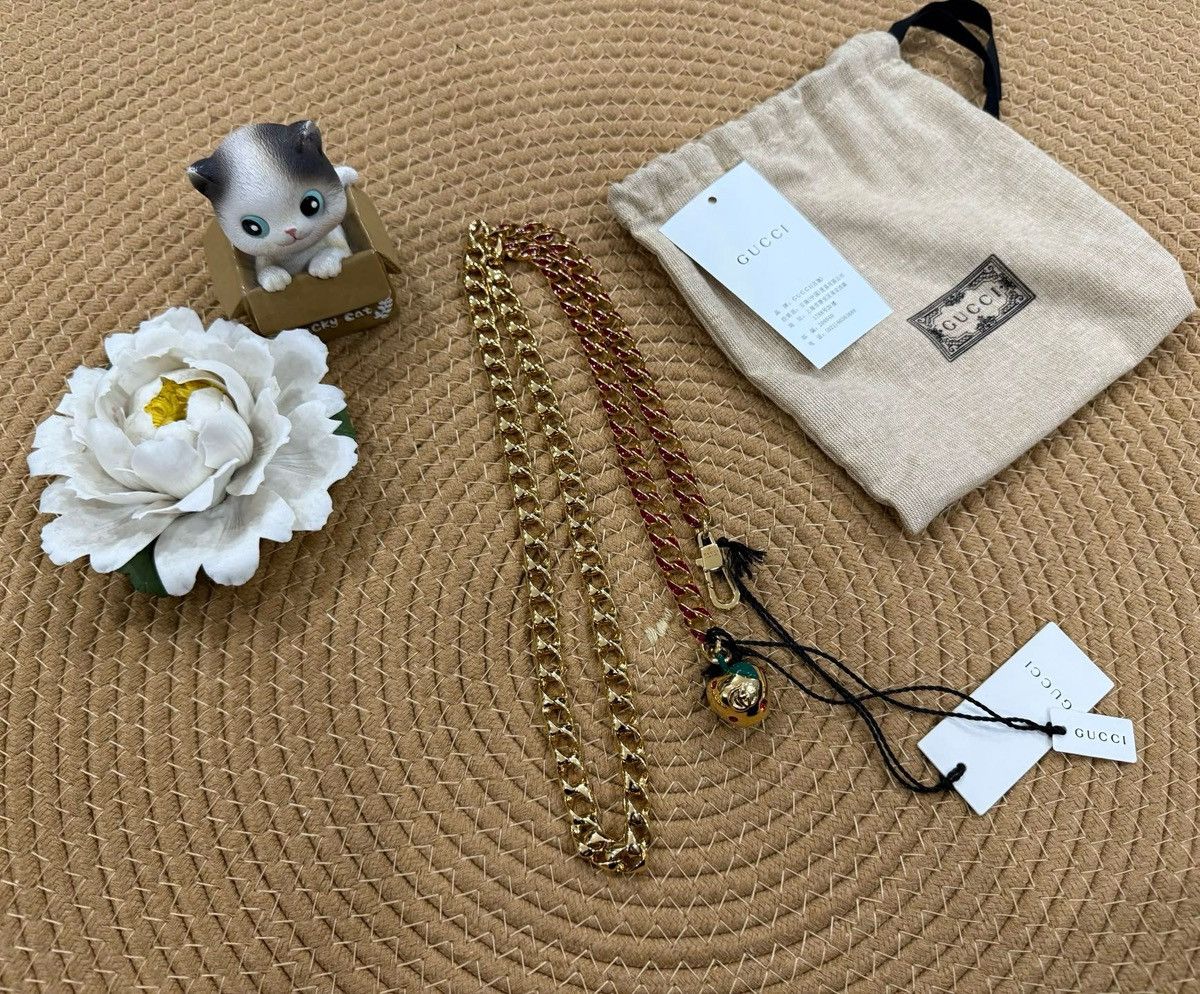 Gucci Gucci Gold Chain Belt Size ONE SIZE - 6 Thumbnail