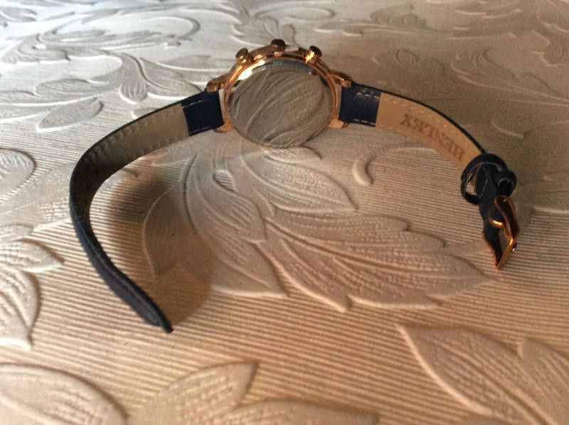 Other henley rose gold dial black leather strap watch Size ONE SIZE - 11 Thumbnail
