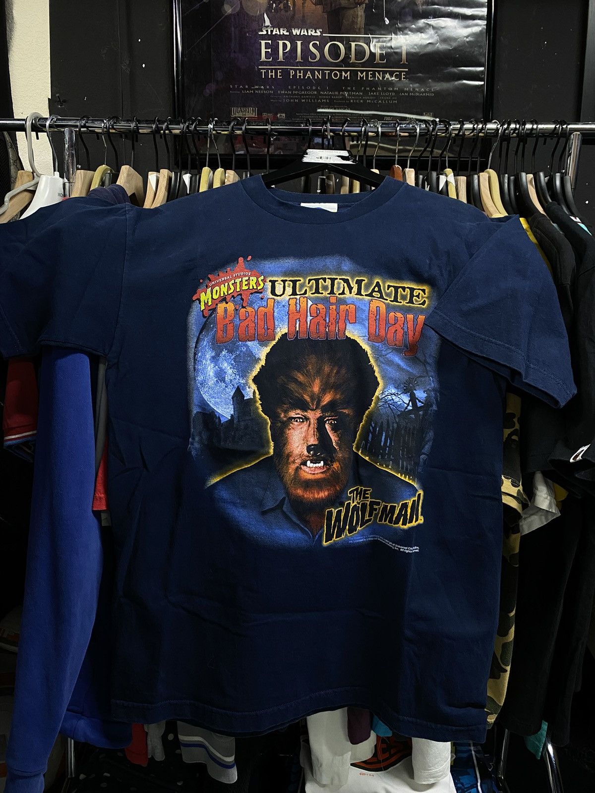 Vintage Vintage 90’s Wolfman T-Shirt Universal Studios Large Size US L / EU 52-54 / 3 - 1 Thumbnail