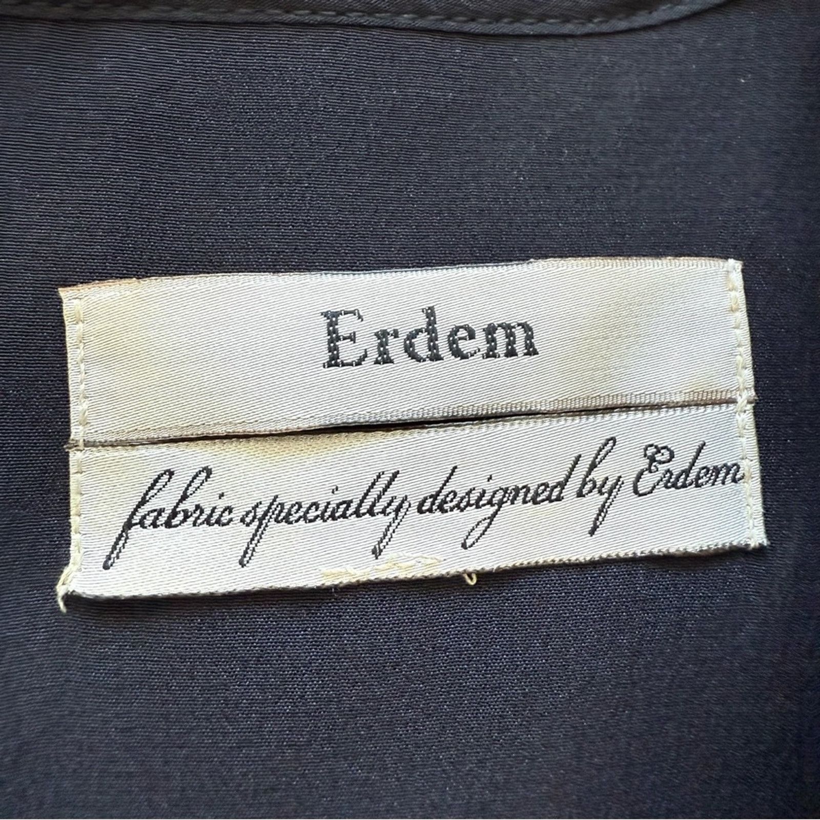 Erdem ERDEM women silk dress size 10 US Retail 750$ Size L / US 10 / IT 46 - 7 Thumbnail