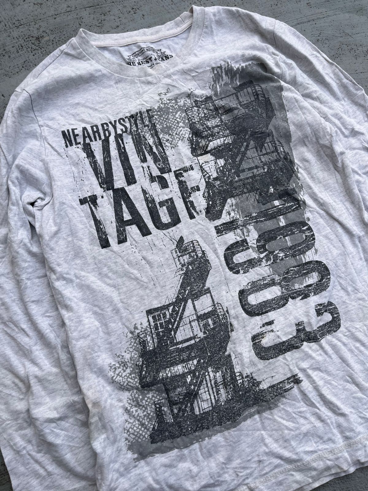 Hysteric Glamour Japanese The Bestjeans Poem Gothic Longsleeve LGB Size US S / EU 44-46 / 1 - 2 Thumbnail