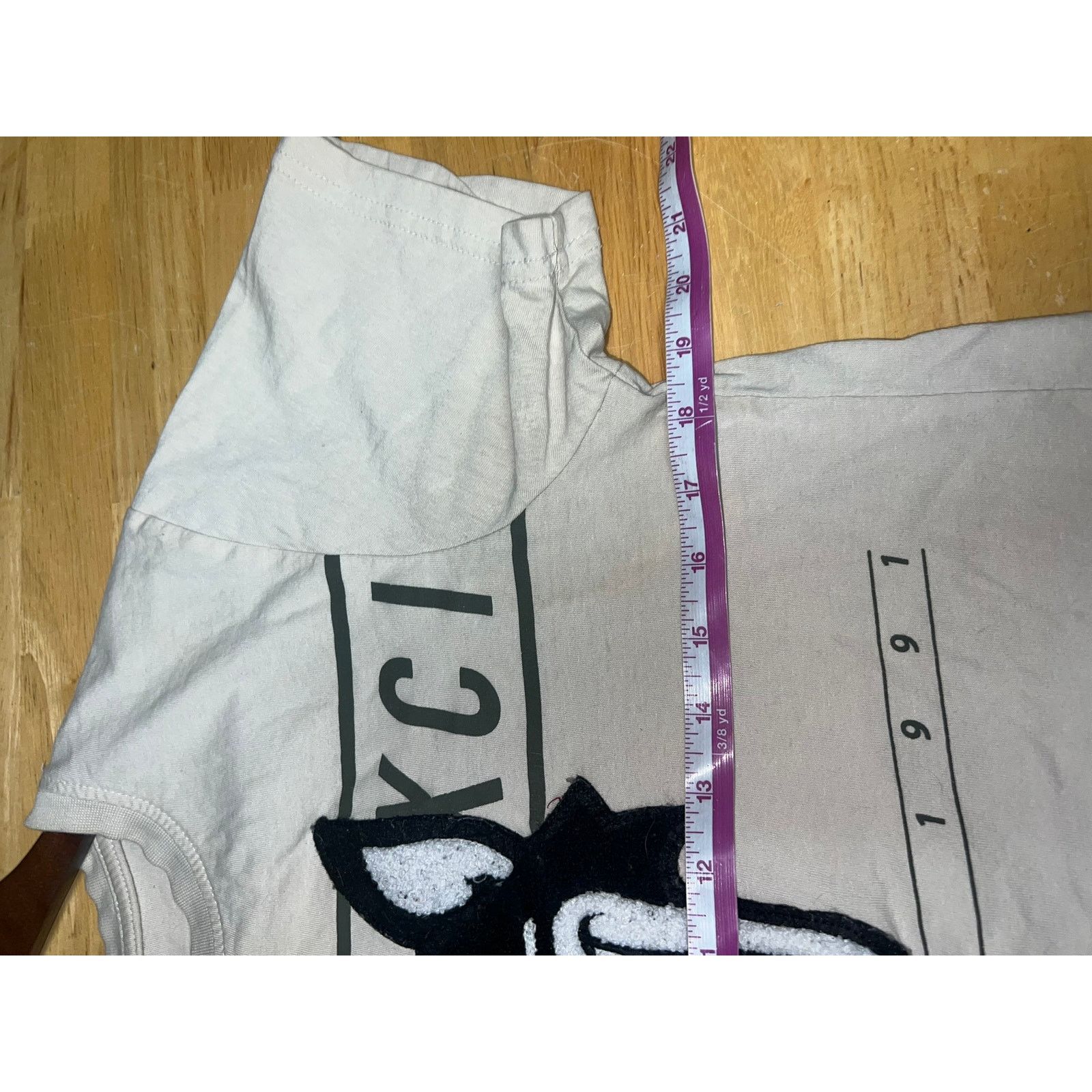 Southpole Y2K Southpole Shirt Crazy Cat Cartoon Cream Tee 2000s Small Size US S / EU 44-46 / 1 - 7 Thumbnail