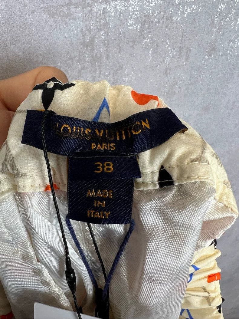 Louis Vuitton Louis Vuitton Old Flower Love Full LOGO Valentine's Day Li Size 37" - 7 Thumbnail