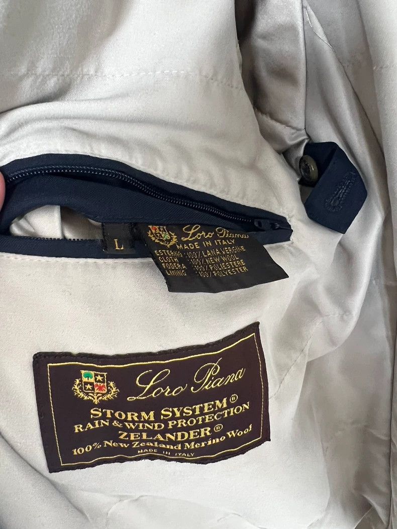 Loro Piana LORO PIANA New Zealand beautiful slave wool two-piece coat Size US L / EU 52-54 / 3 - 8 Thumbnail