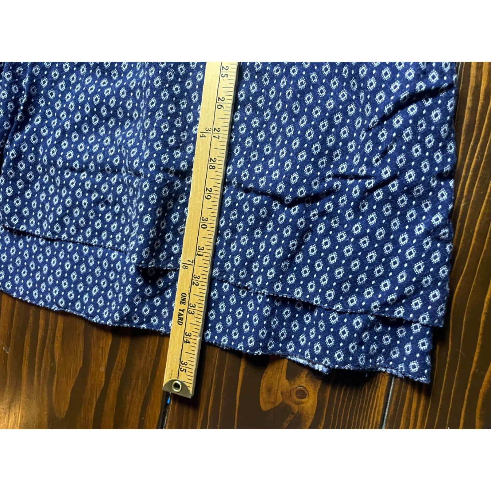 Vintage Time And Tru Shirt Women Large Blue White Sleeveless Halter Tunic Size L / US 10 / IT 46 - 5 Thumbnail