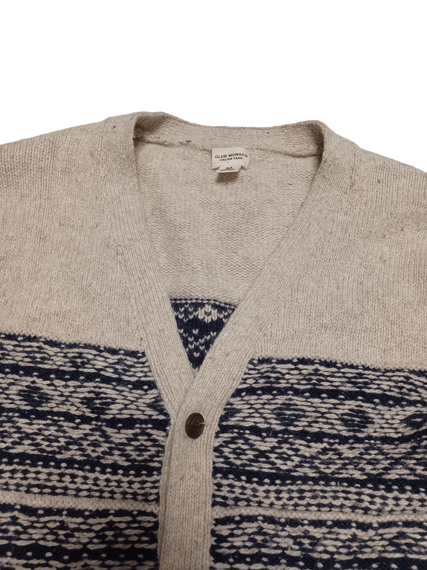 Club Monaco CLUB MONACO ITALIAN YARN WOOL RABBIT HAIR CARDIGAN Size US M / EU 48-50 / 2 - 3 Thumbnail