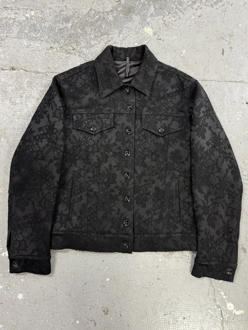 Plein Sud ジャケット 2000s Plein Sud Embroidered Trucker Light Jacket