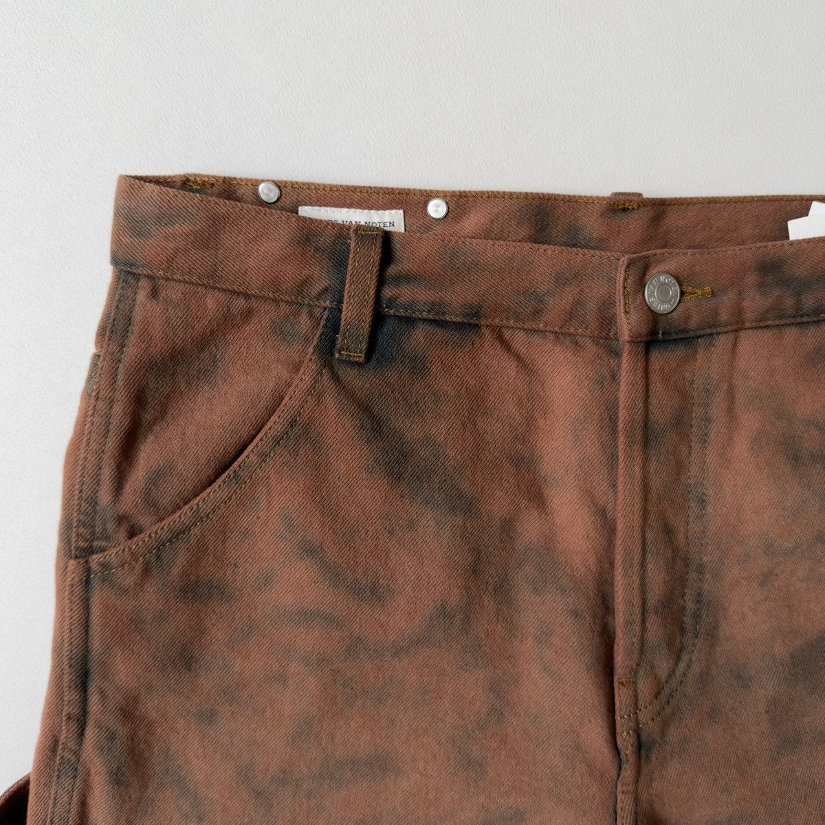 Dries Van Noten ‘Rust Wash’ Pine Utility Pants Size US 32 / EU 48 - 5 Thumbnail