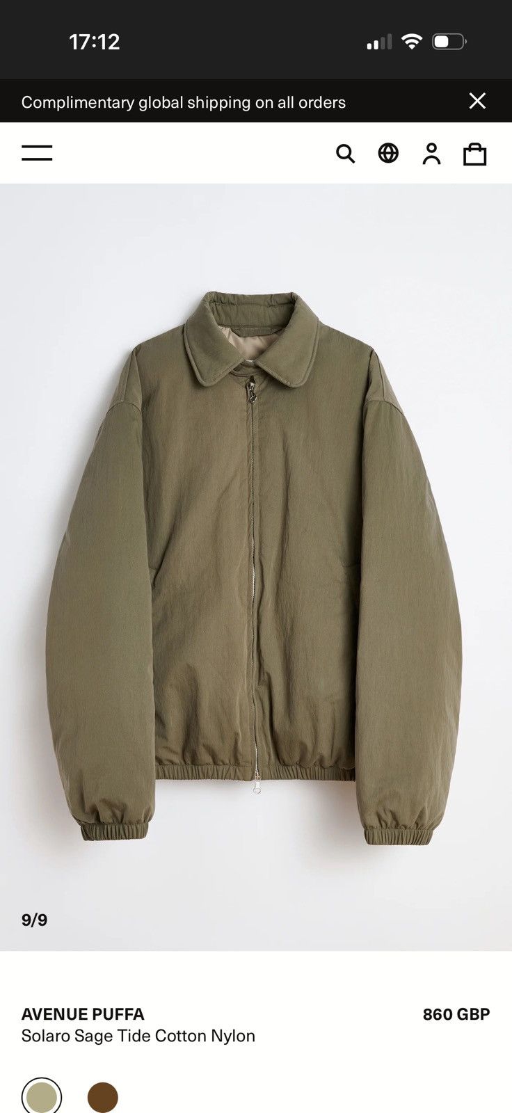 Our Legacy AVENUE PUFFA Size M / US 6-8 / IT 42-44 - 1 Thumbnail