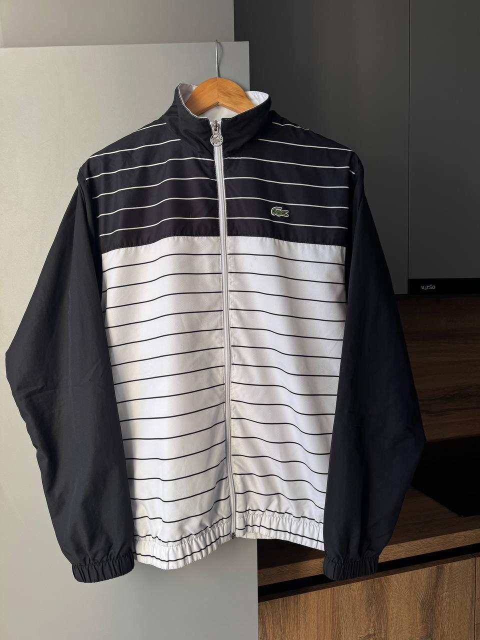Lacoste Lacoste Vintage Nylon Track Suit Jacket & Pants Size US M / EU 48-50 / 2 - 2 Thumbnail