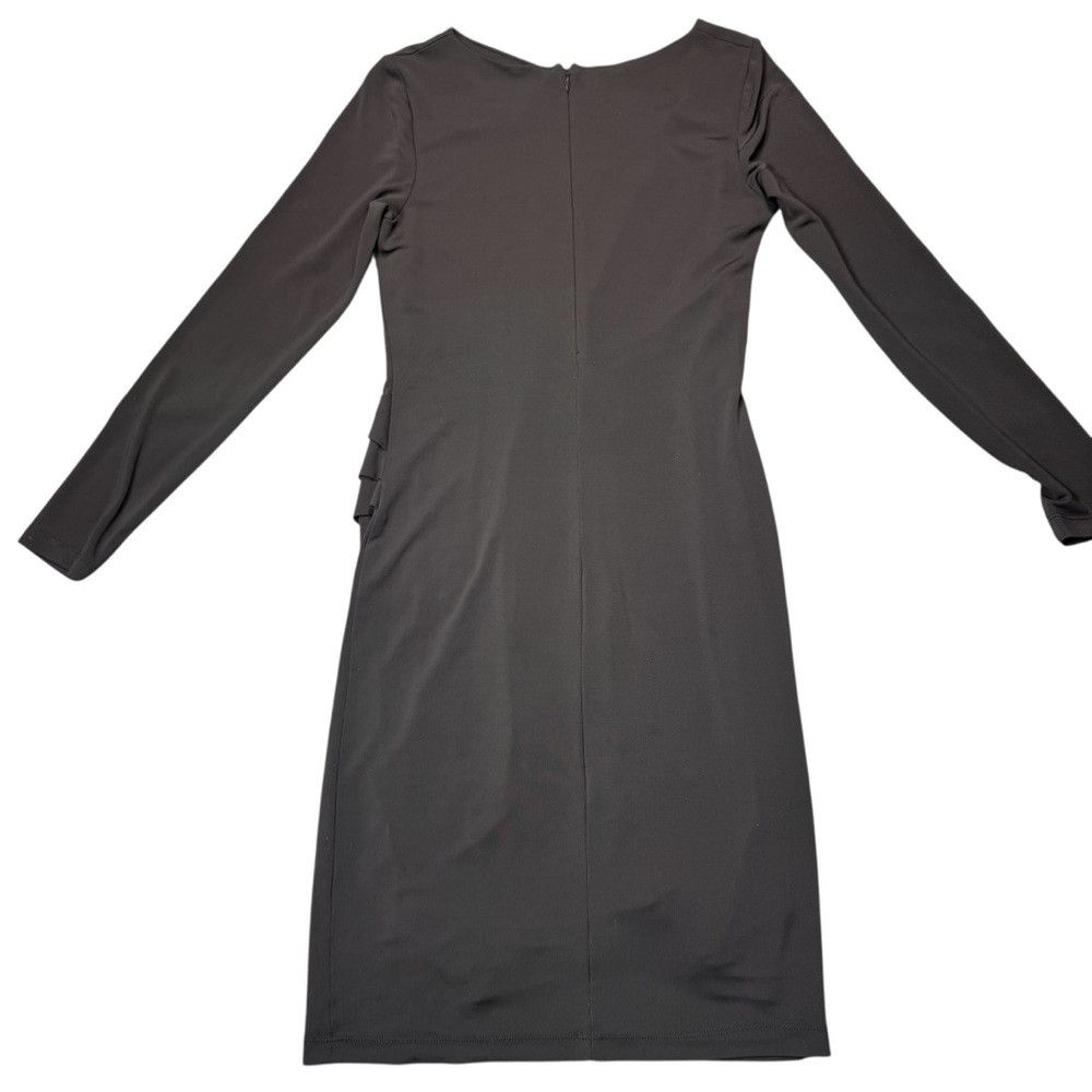 Other Andy The Anh Long Sleeve Asymmetrical Neck Grey Dress Size Size M / US 6-8 / IT 42-44 - 3 Thumbnail