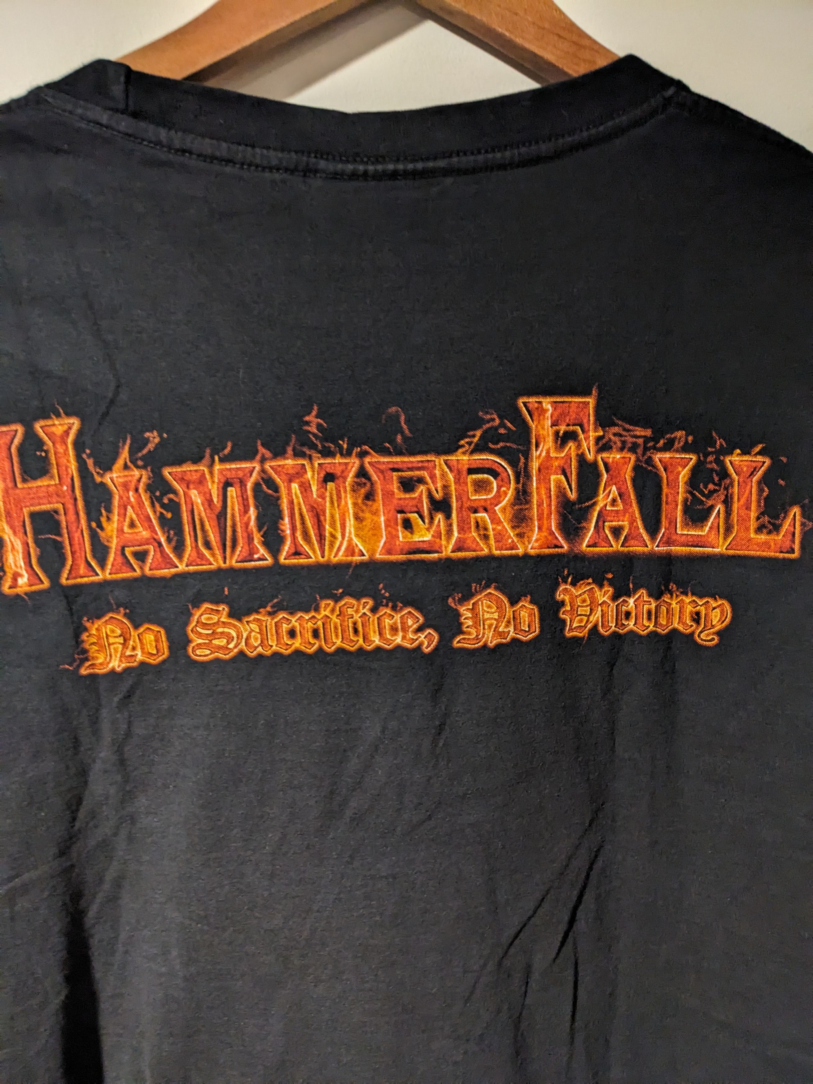 Band Tees × Vintage Vintage 2009 HammerFall No Sacrifice No Victory Long-Sleeve Size US XXL / EU 58 / 5 - 9 Thumbnail