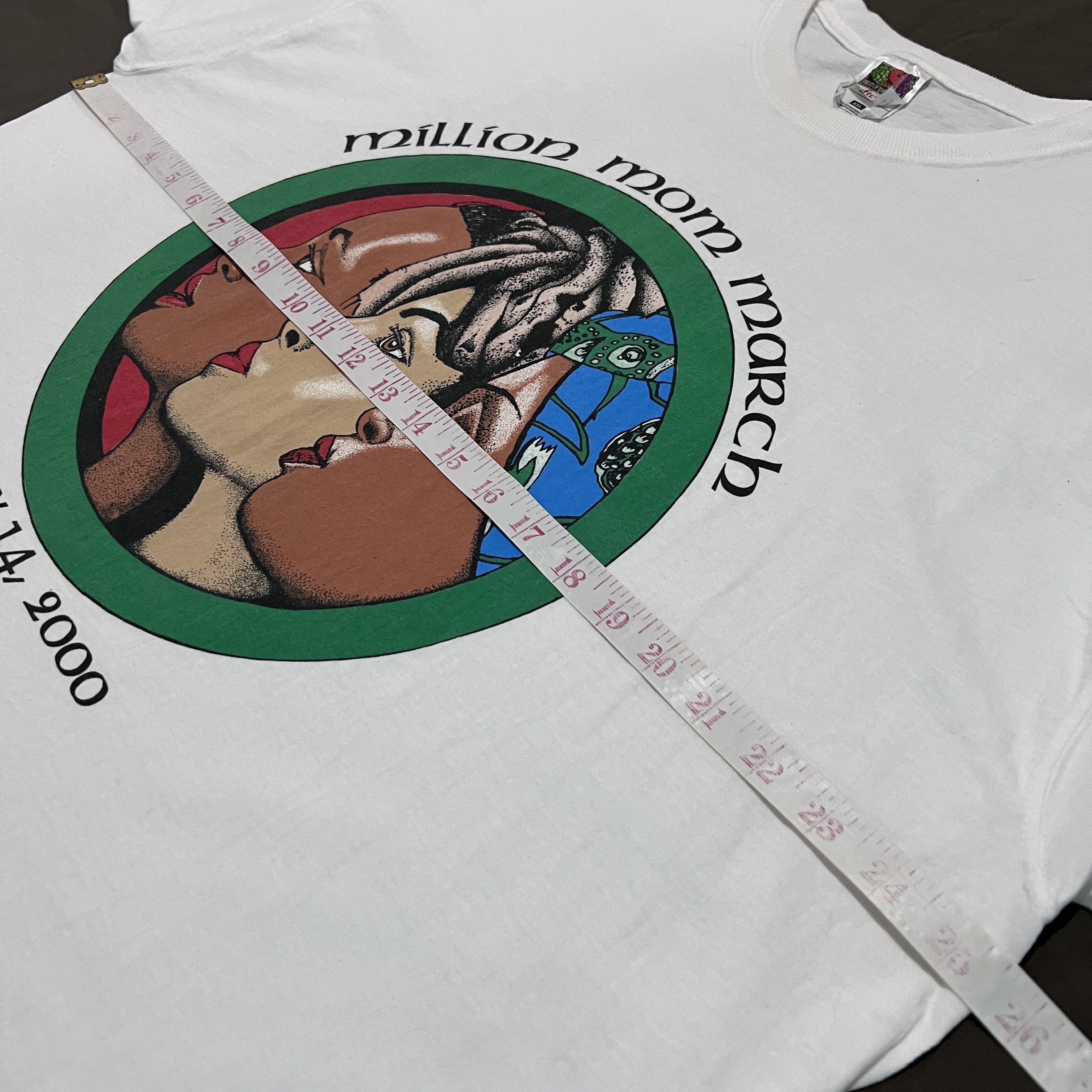 Rap Tees Vintage Million Mom March black woman Promo Tee 2XL Size US XXL / EU 58 / 5 - 8 Thumbnail