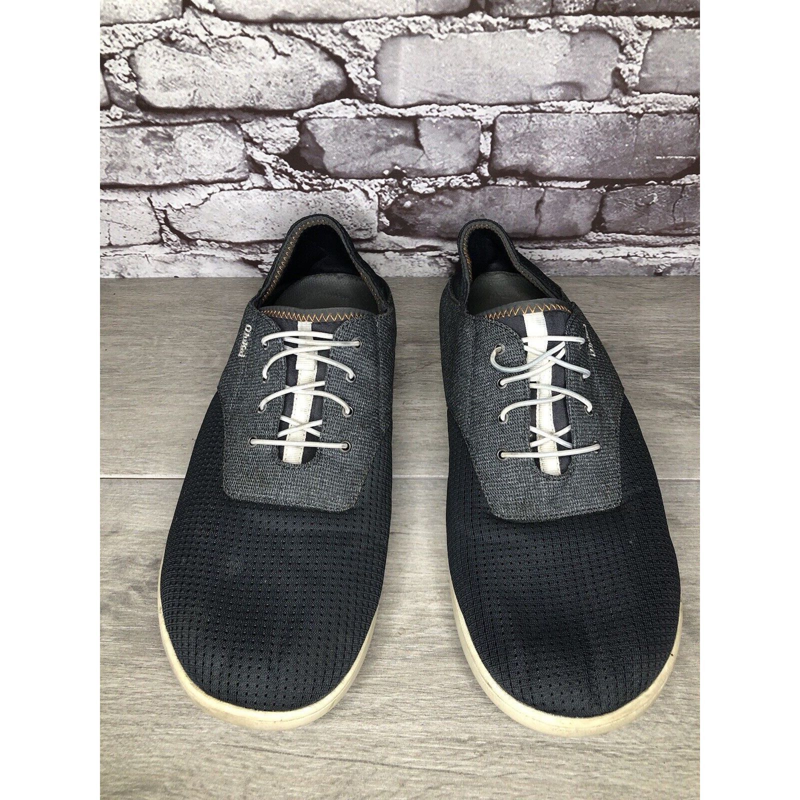 Olukai Olukai Nohea Moku Blue Gray Mesh Casual Slip On Sneakers Sho Size US 13 / EU 46 - 10 Thumbnail