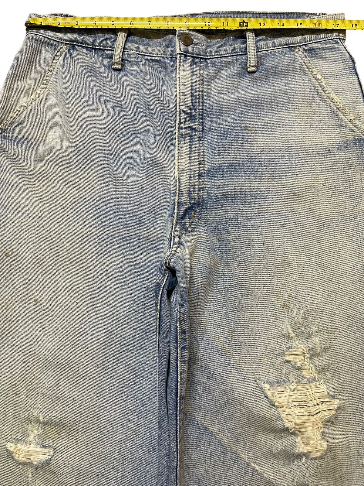 Big John Vintage Big John Faded Wash Distressed Style Baggy Jeans Size US 34 / EU 50 - 12 Thumbnail