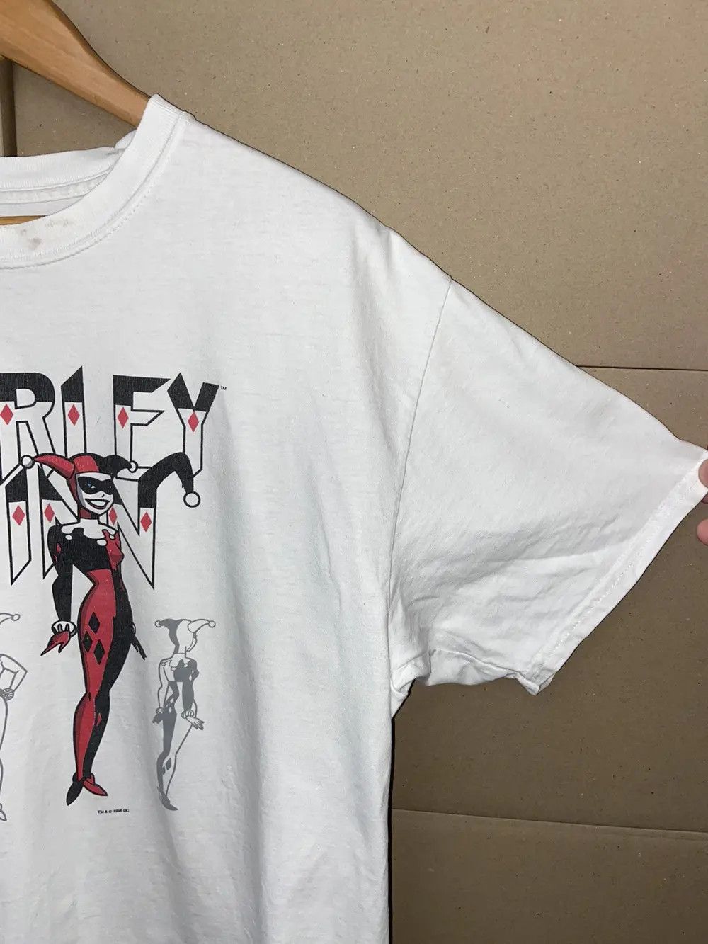 DC Comics RARE VINTAGE 1996 HARLEY QUINN DC TEE T SHIRT COMICS PROMO Size US L / EU 52-54 / 3 - 9 Thumbnail