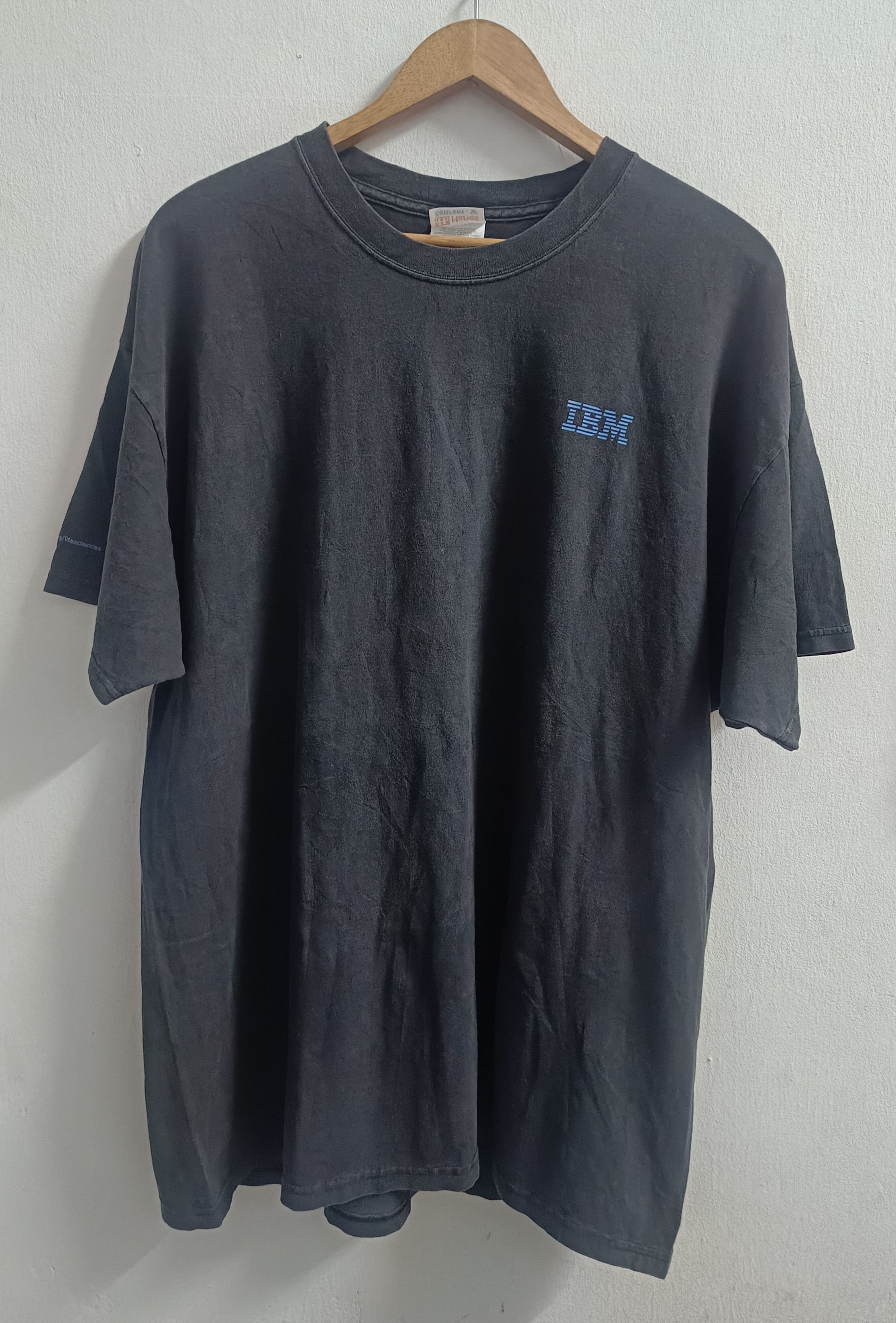 Vintage 🔥🔥 Rare 90s Vintage Ibm Life Science Tee Size US XL / EU 56 / 4 - 2 Thumbnail