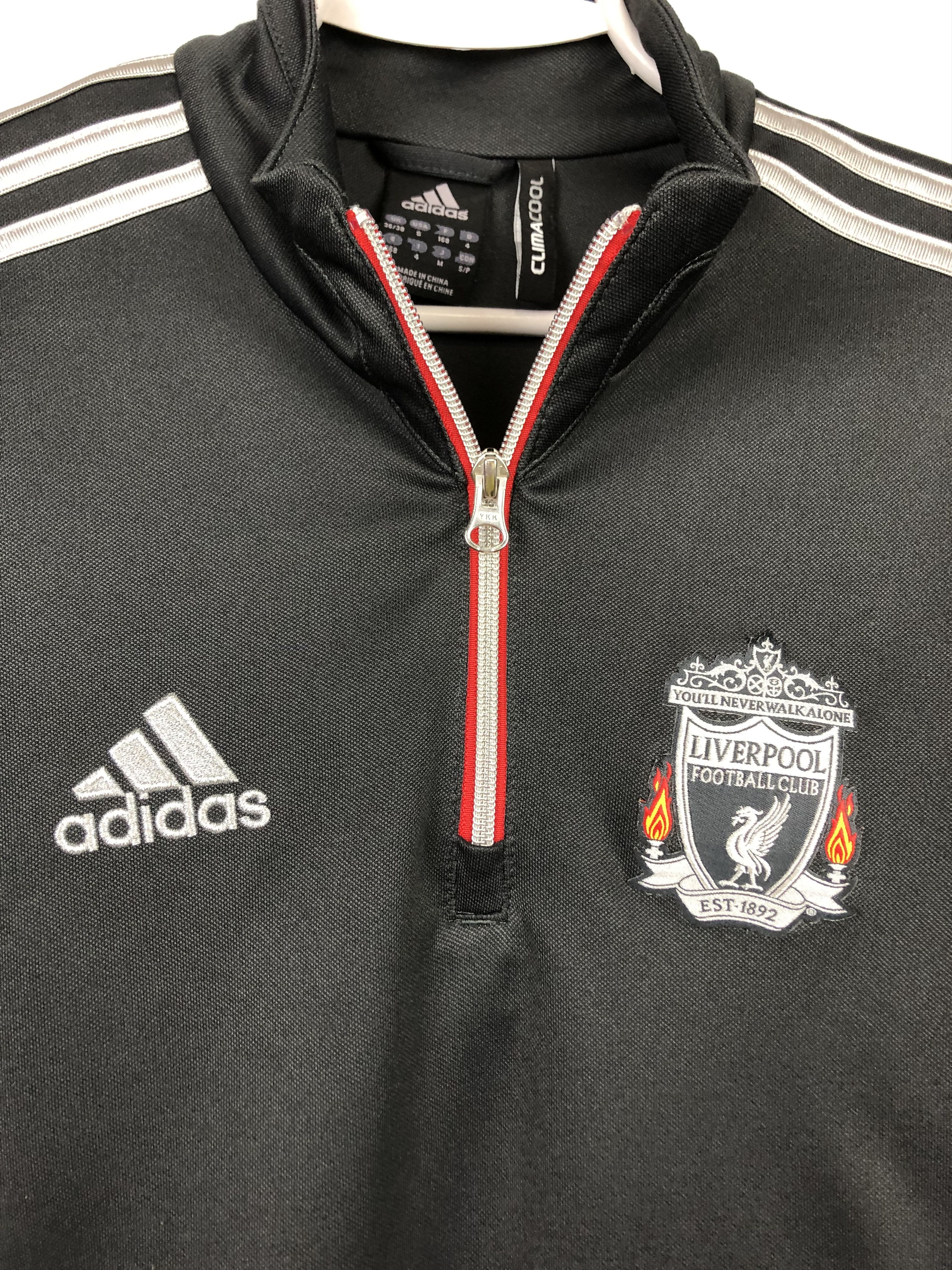 Adidas Vintage Liverpool Football Jacket Soccer Sweatshirt Track Size US S / EU 44-46 / 1 - 3 Thumbnail